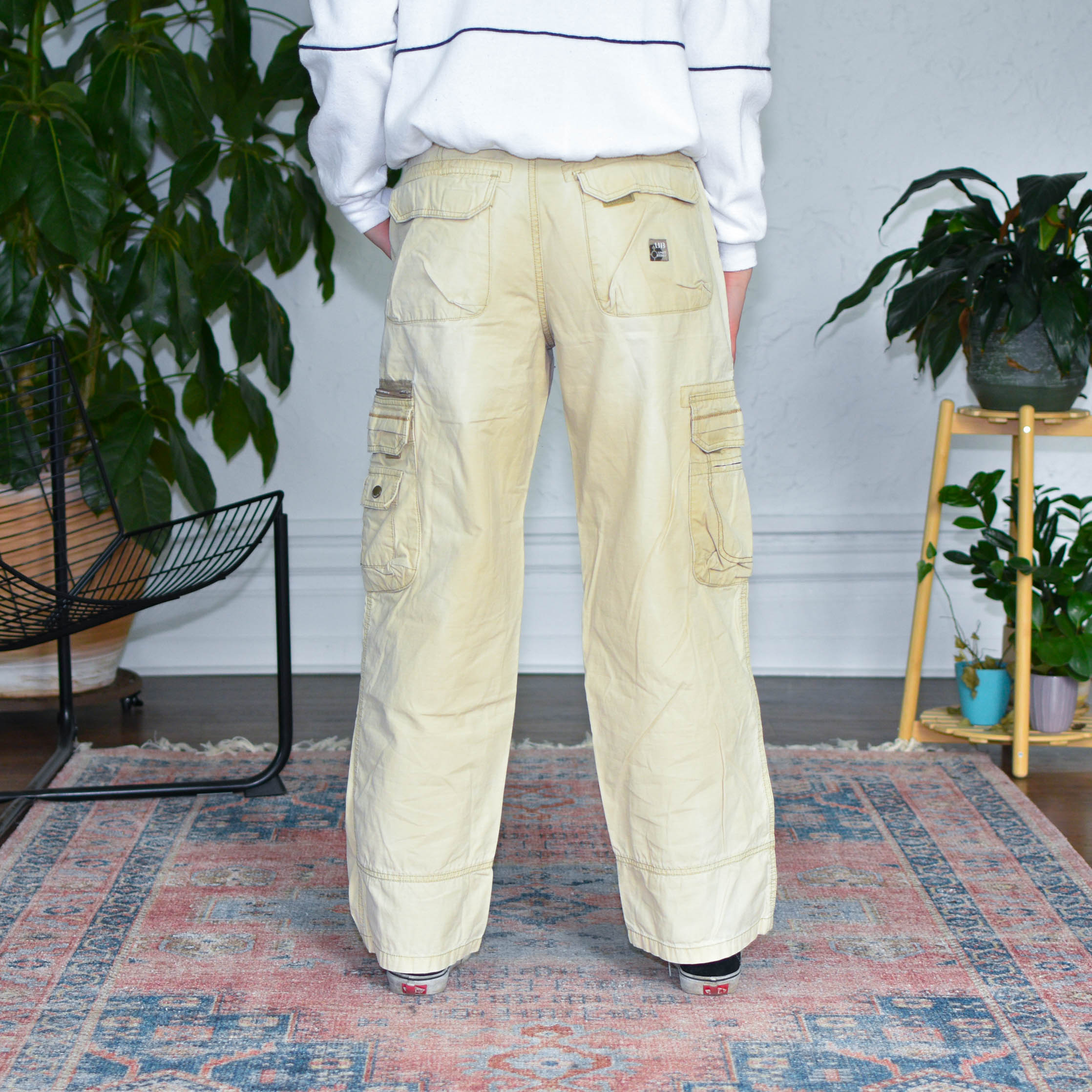 Vintage Unionbay Cream Cargo Pants