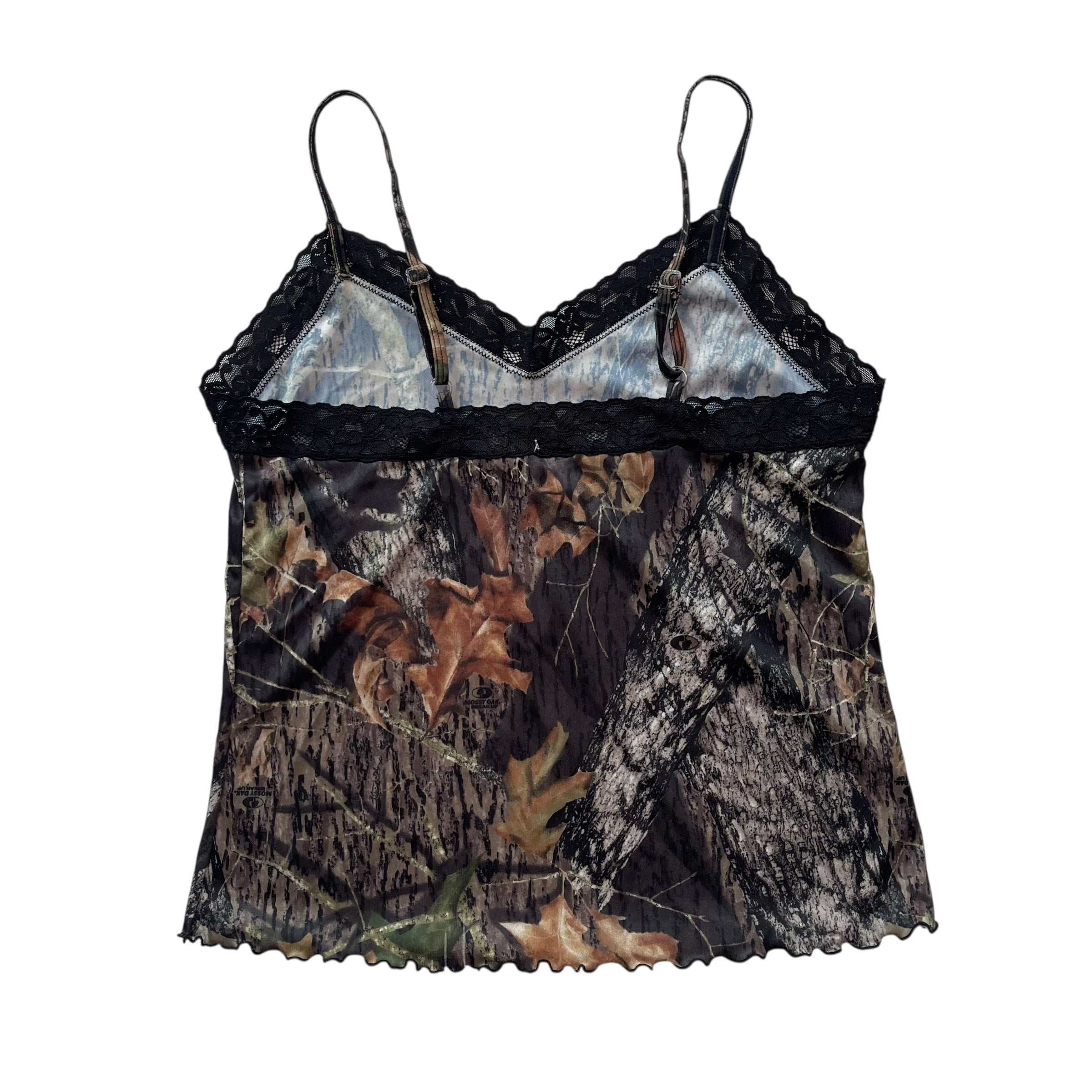 Vintage Wilderness Dreams Camo Lacey Cami