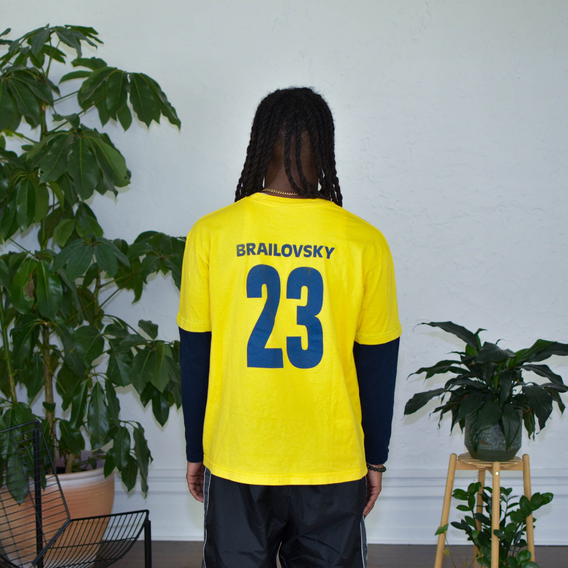 Vintage Y2k Brailovsky Club America Long-Sleeve T-Shirt