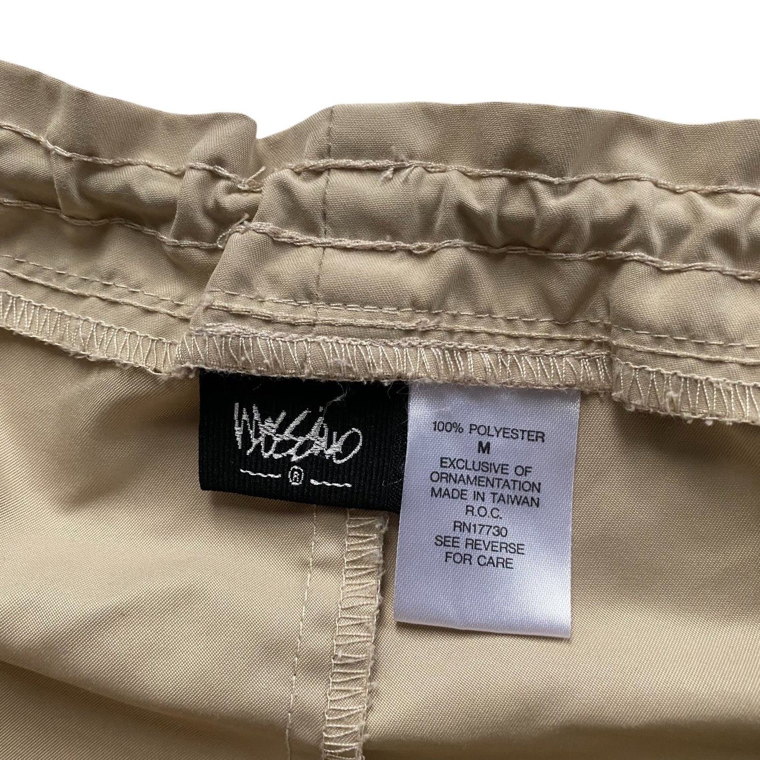 Y2k Mossimo Tan Track Style Pants