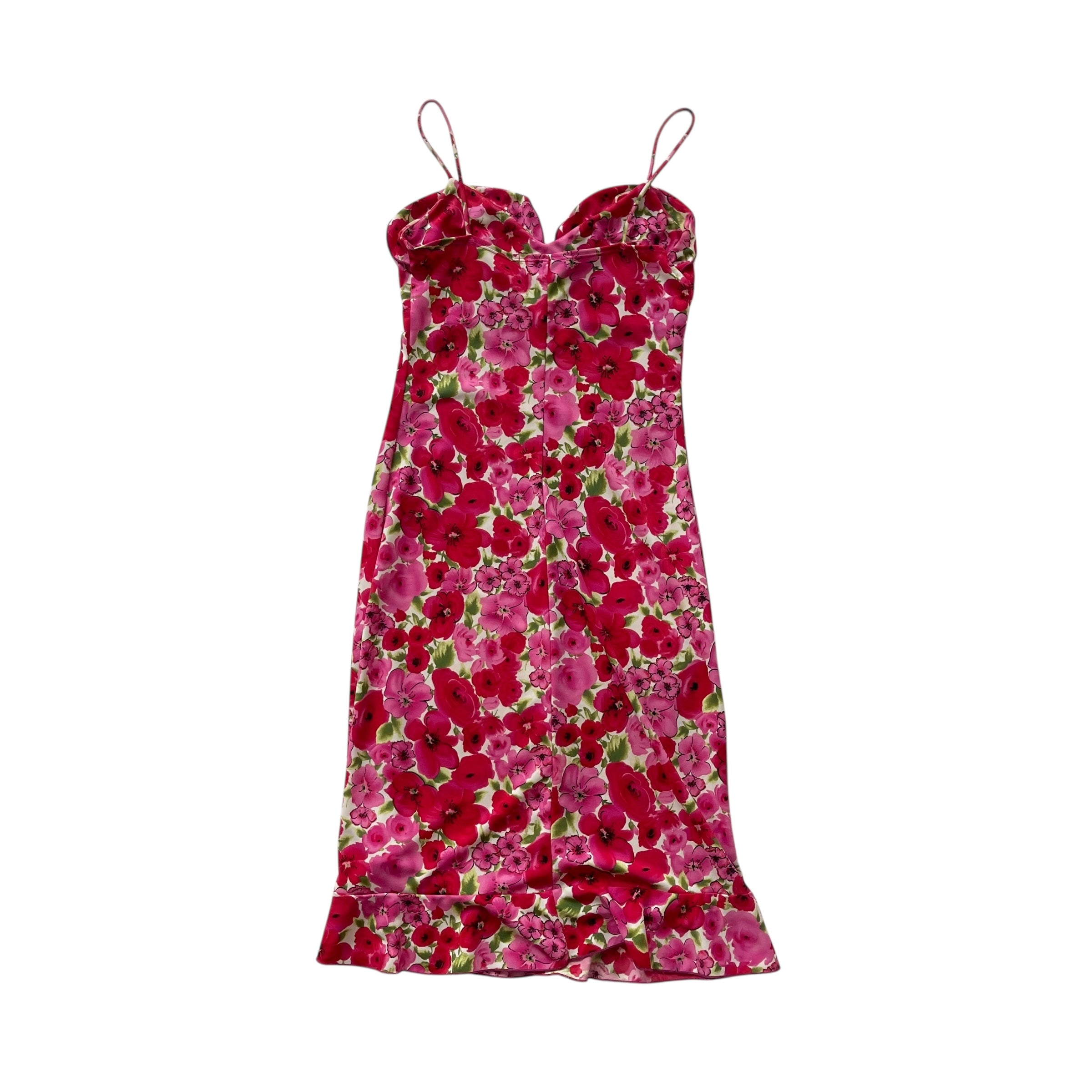 Y2K La Belle Sleeveless Floral Maxi Dress