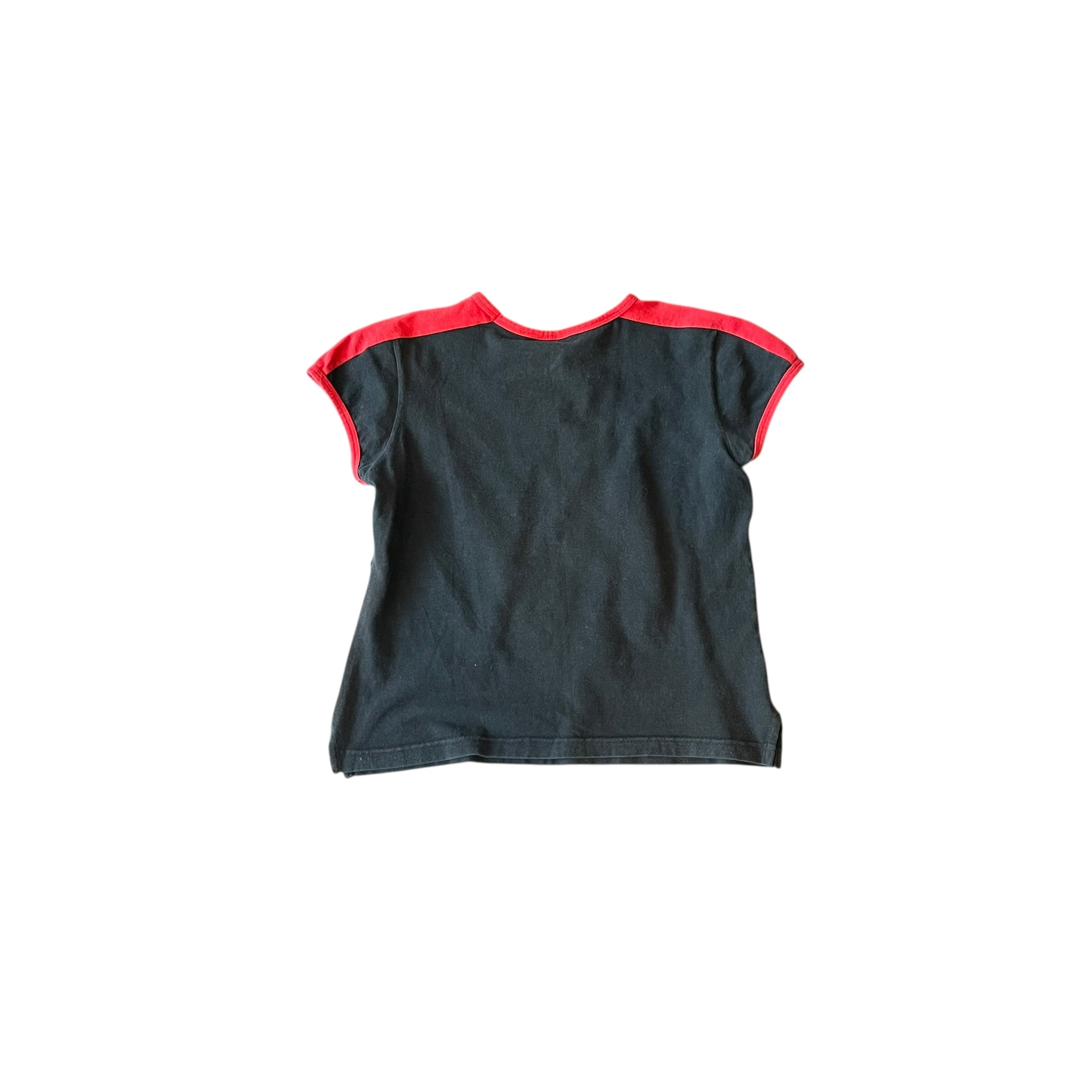 Y2K Blink-182 Cropped Ringer T-Shirt