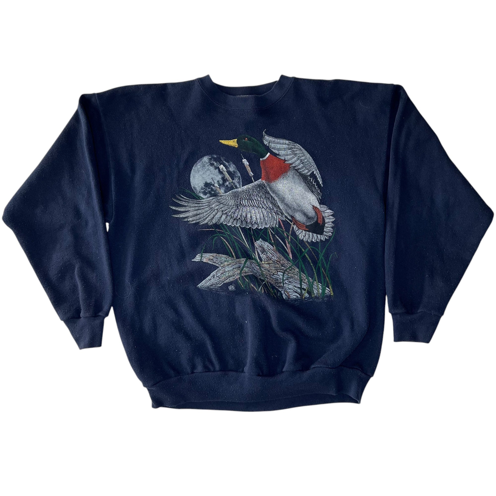 Vintage Loon Nature Graphic Crewneck