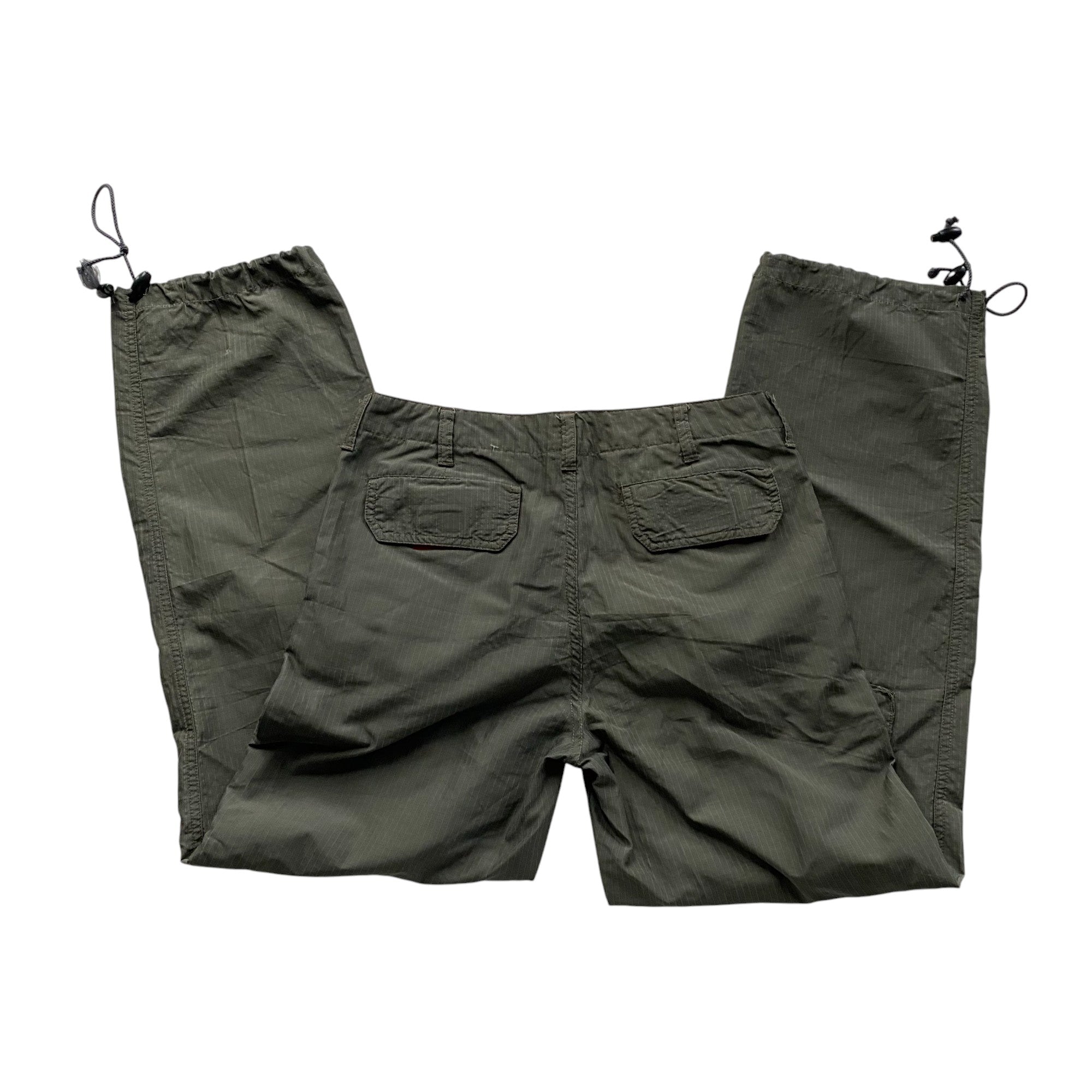 Y2k Xhilaration Green Track Pants