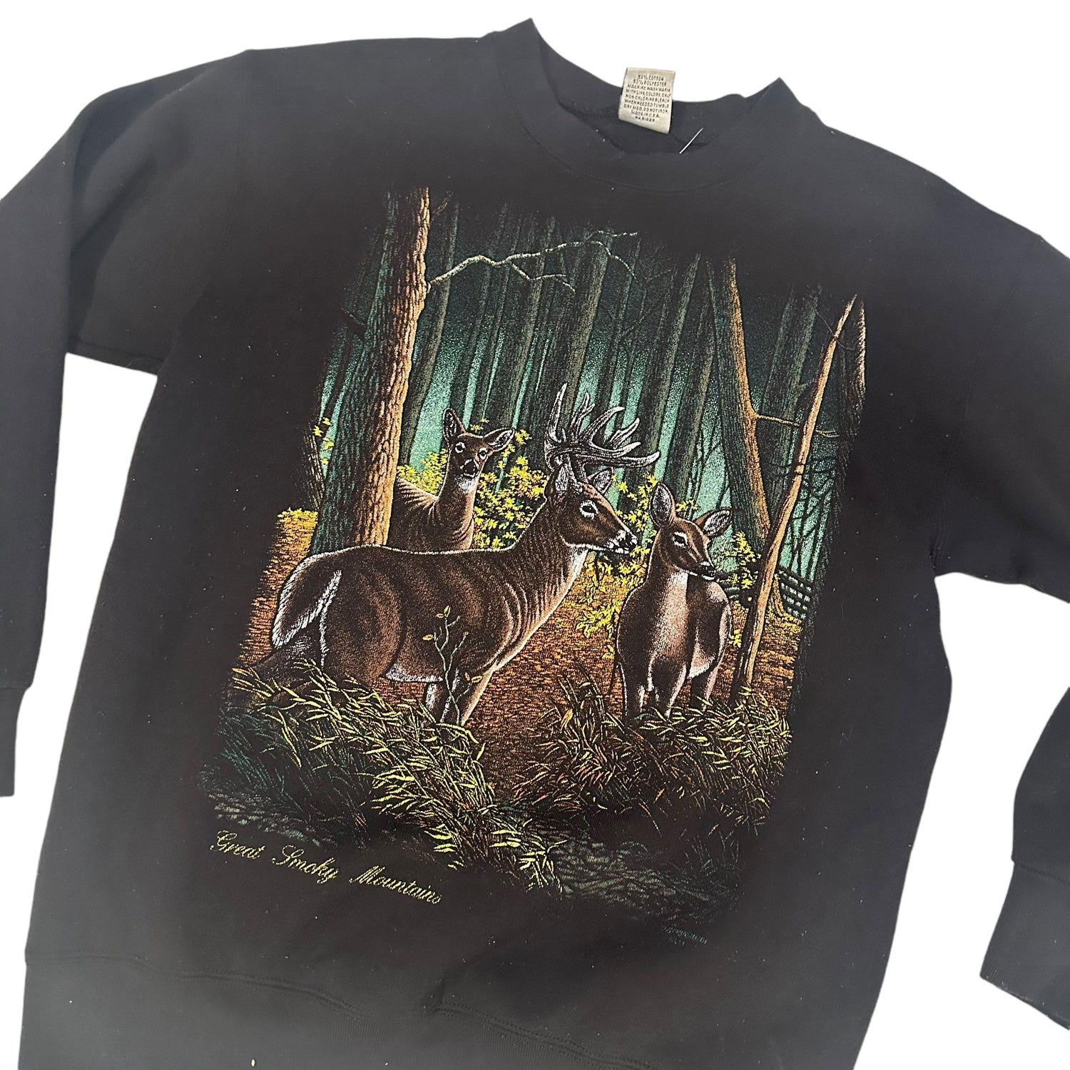 Vintage Deer Graphic Crewneck