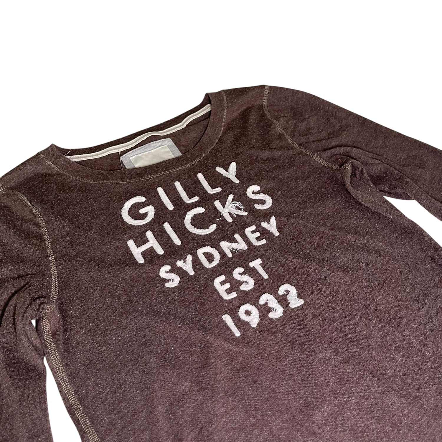 Vintage Gilly Hicks Signature Long Sleeve T-Shirt