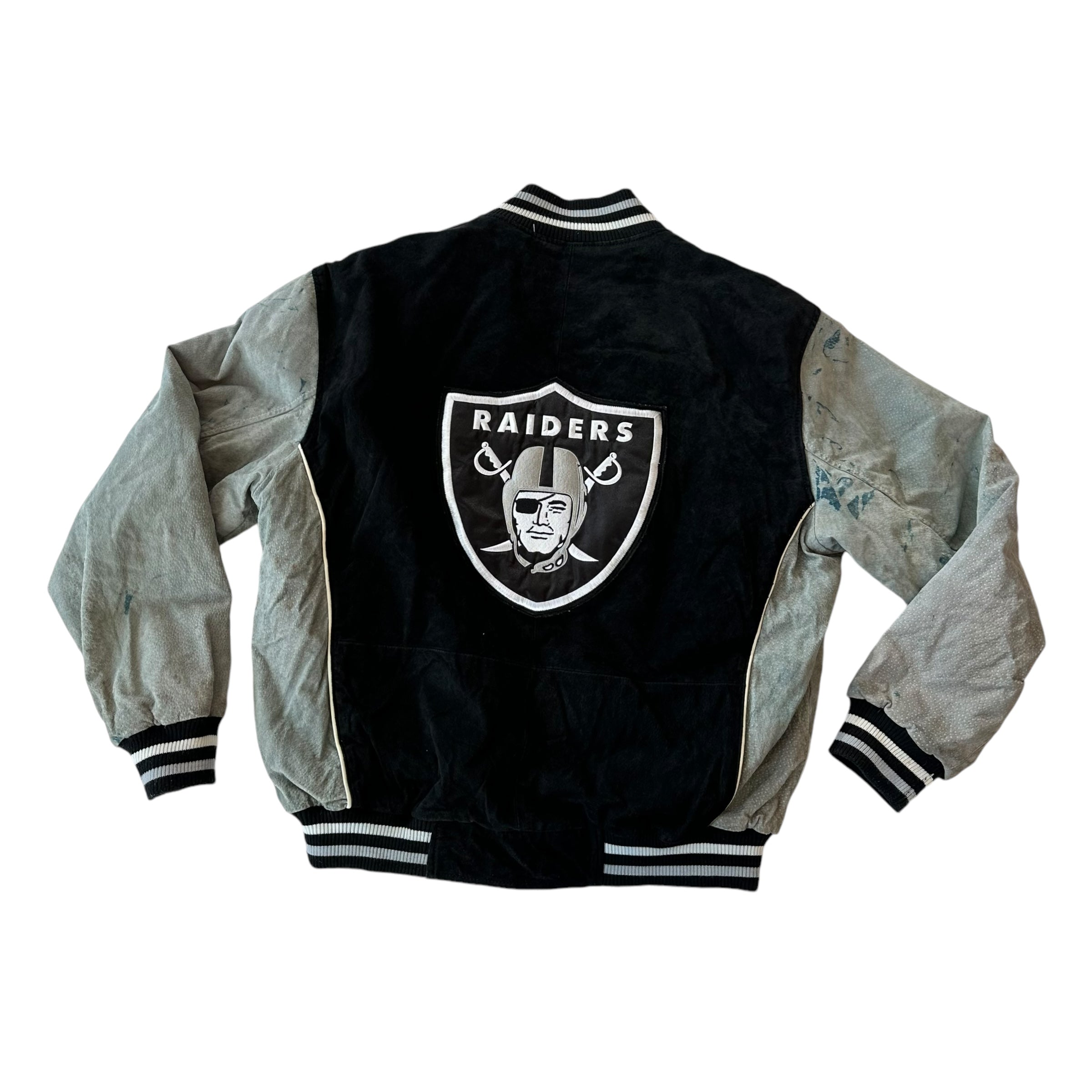 Vintage Oakland Raiders Bomber Jacket