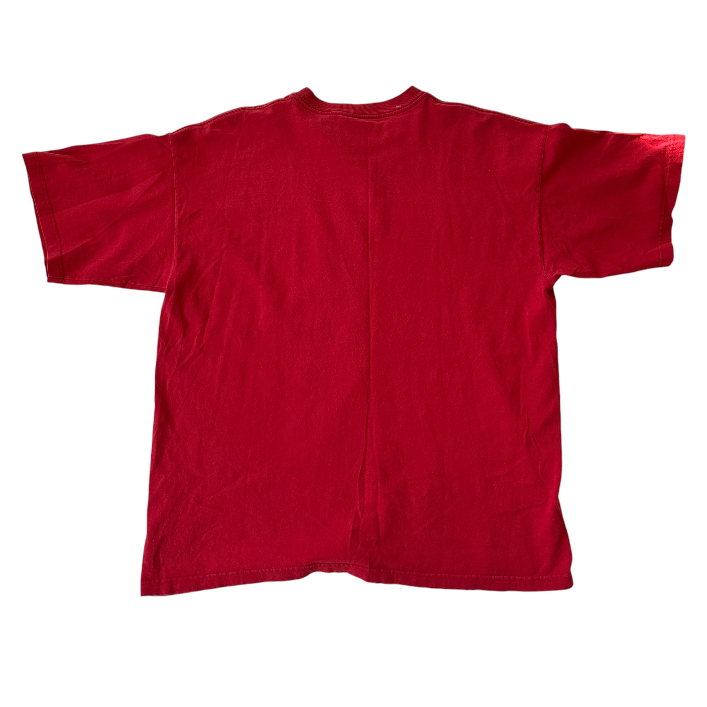 Vintage Adidas Logo Red T-Shirt