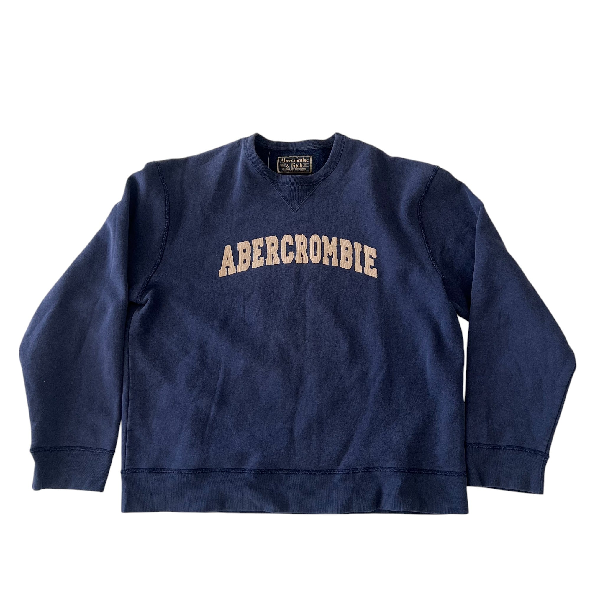 Vintage Abercrombie & Fitch Embroidered Logo Crewneck