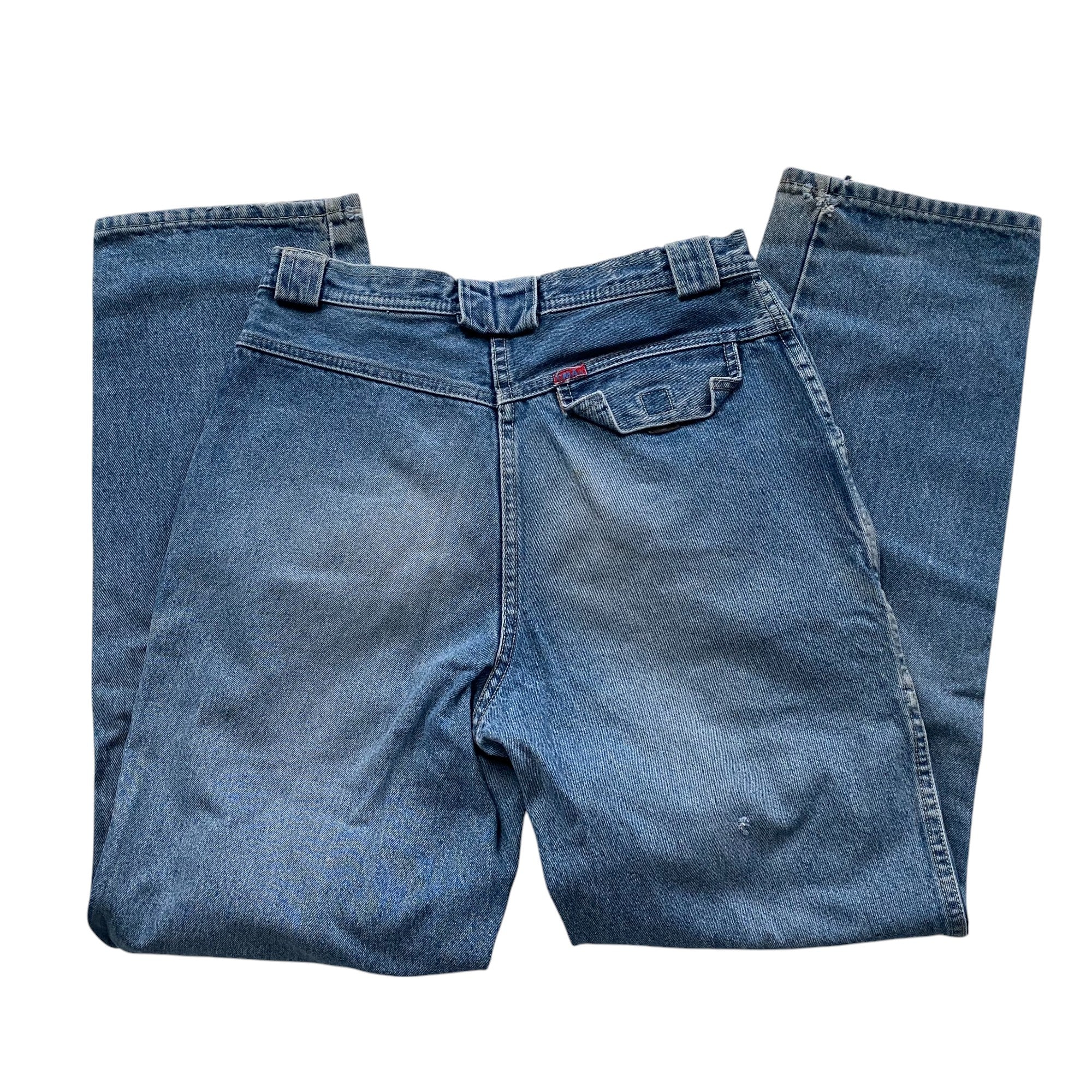 Vintage C.M.A. Pocket Detail High-waisted Jeans