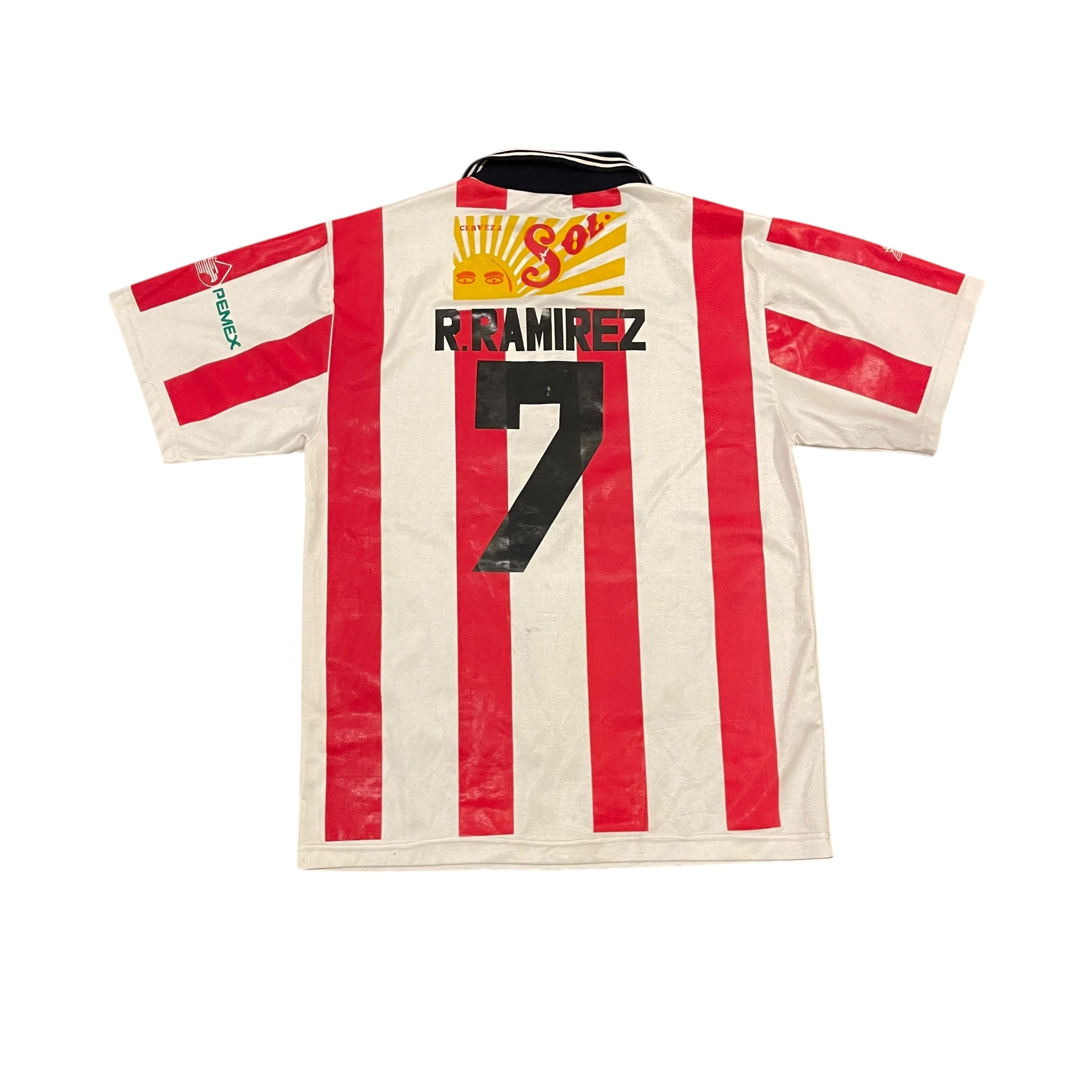 Vintage 1997-98 Chivas de Guadalajara Ramon Ramirez Replica Jersey