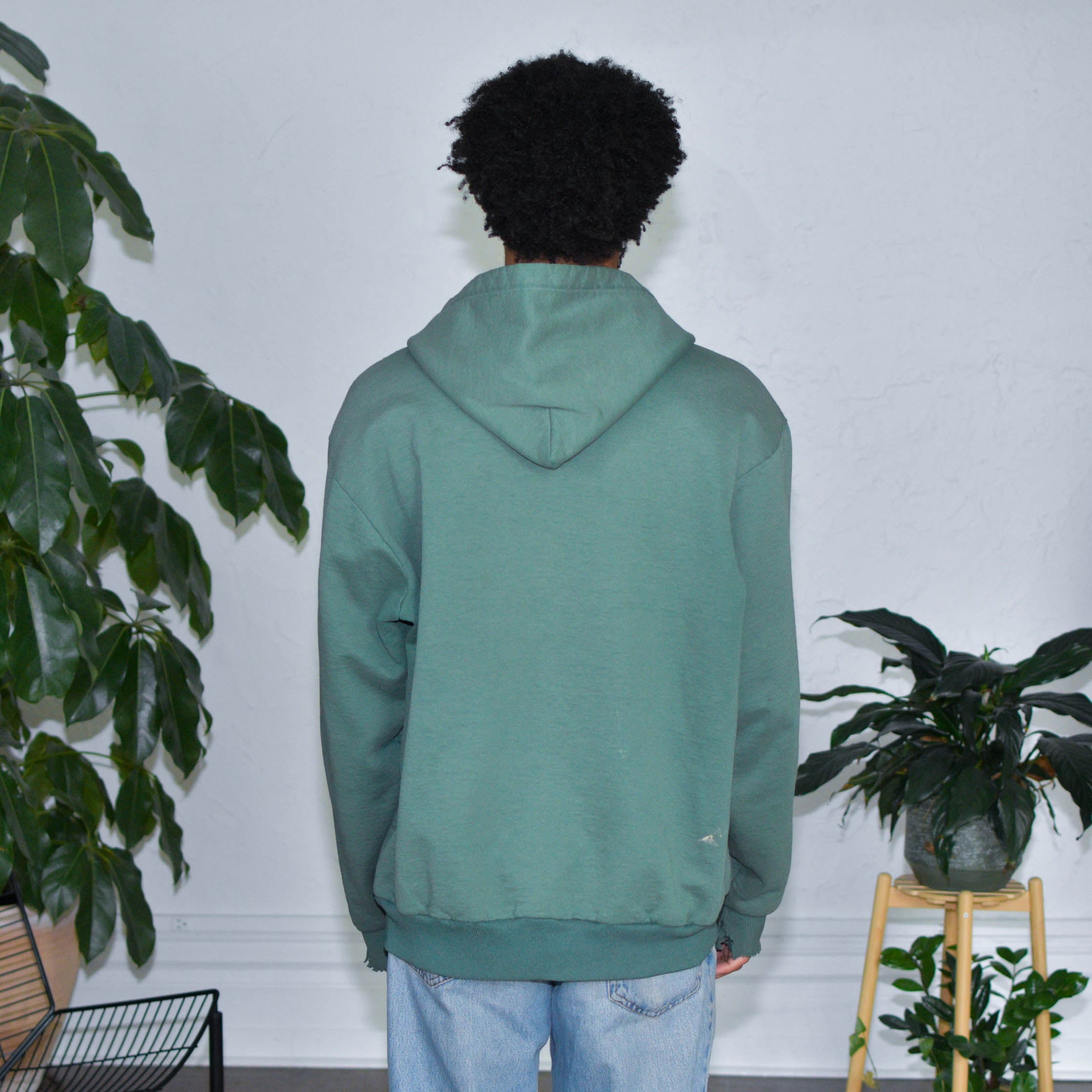 Vintage Carhartt Green Lined Zip Up