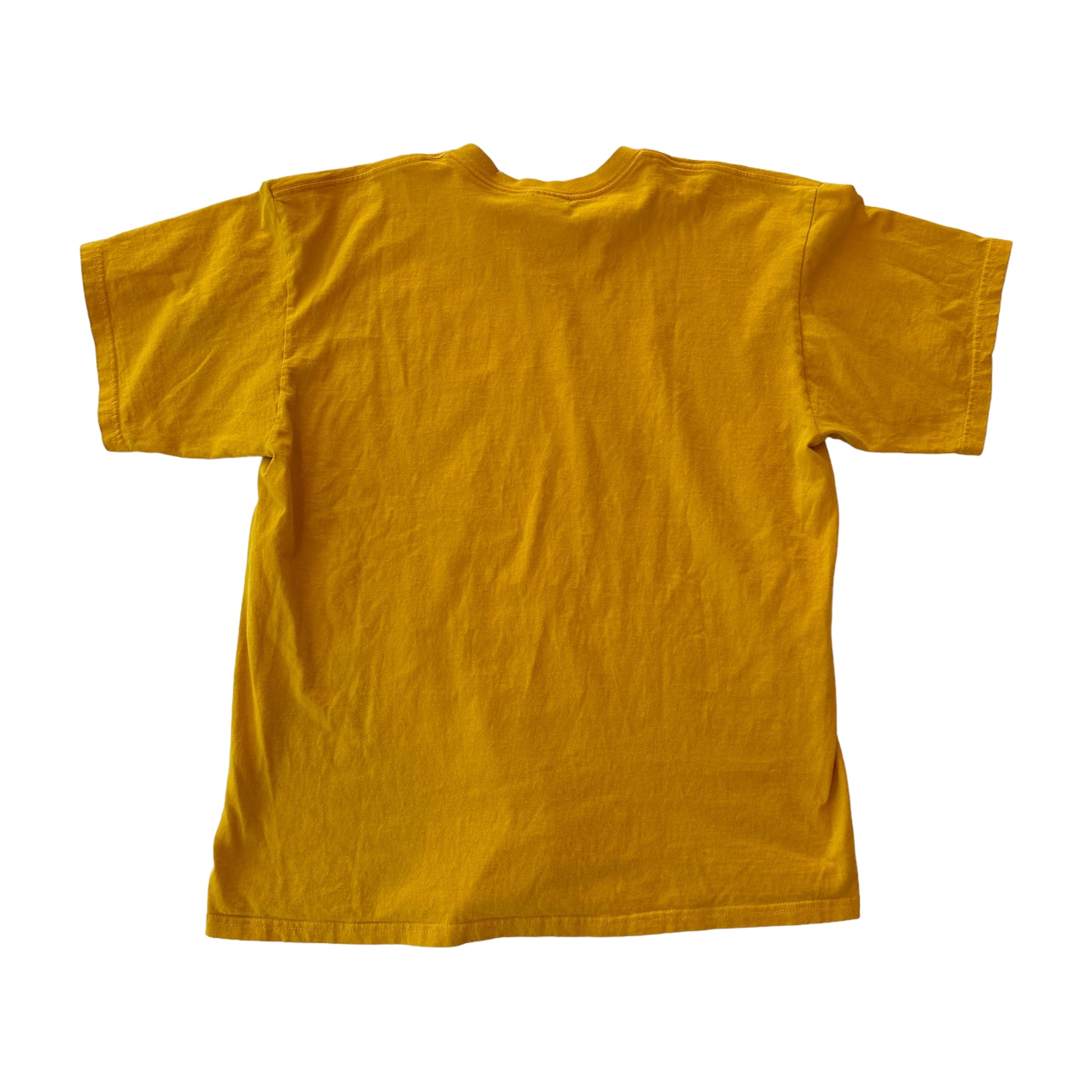 Y2k Nike Logo Yellow T-Shirt