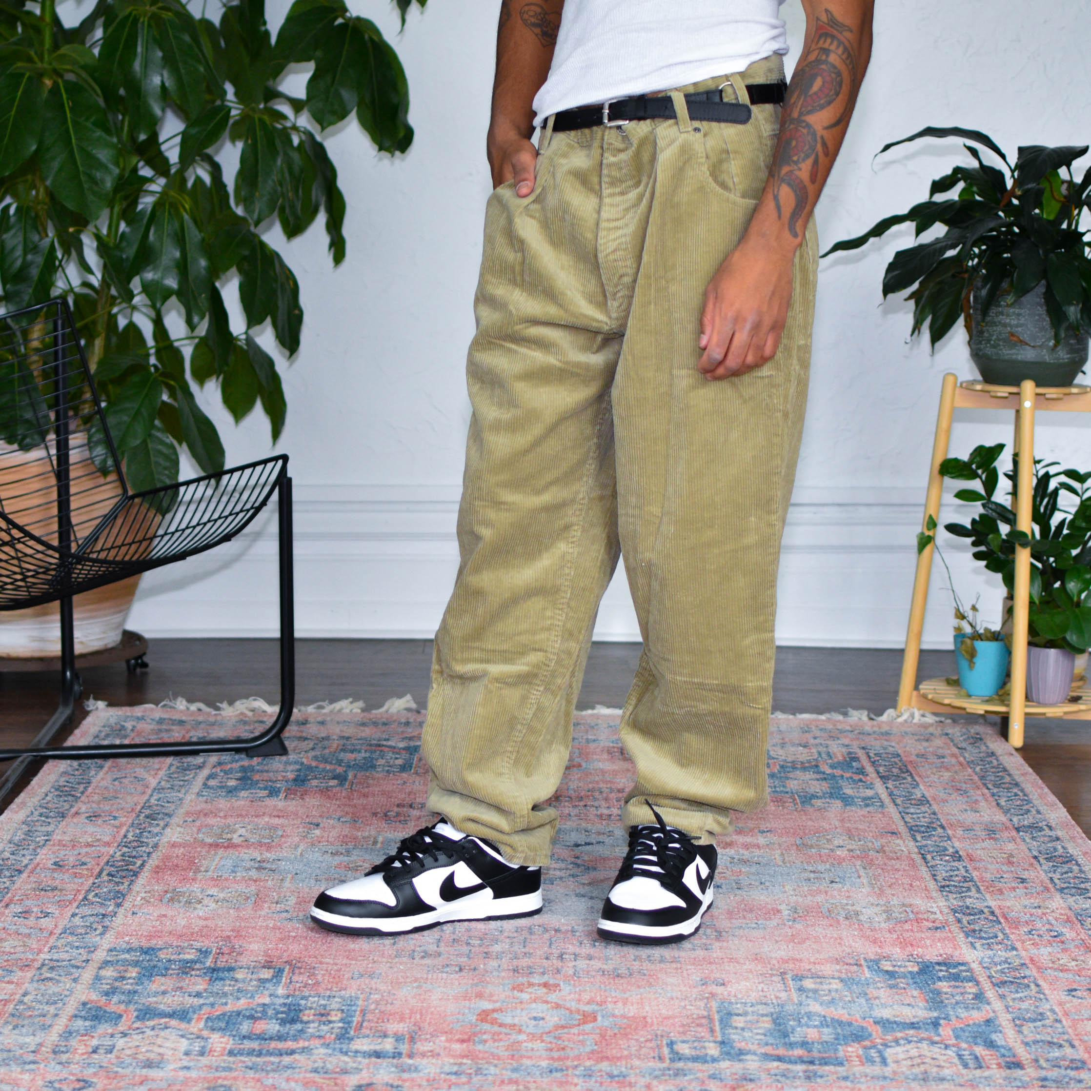 Vintage Arizona Jeans Co. Tan Corduroy Pants