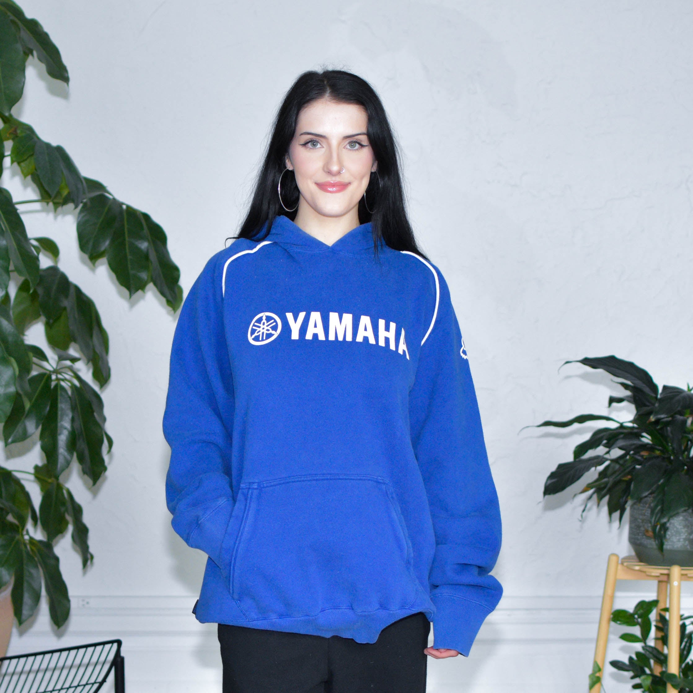 Vinage Yamaha Original Fox Logo Hoodie