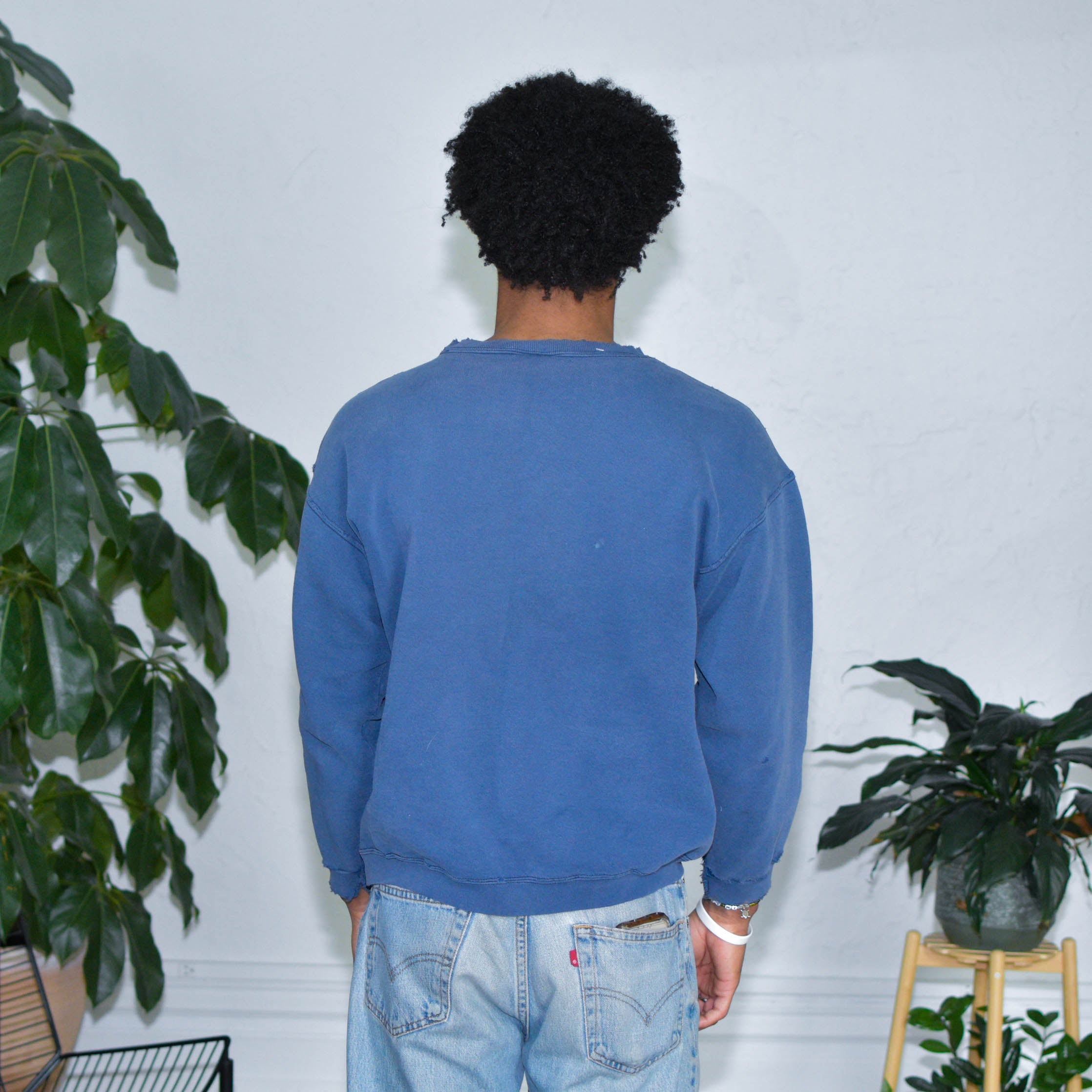 Vintage Adidas Embroidered Logo Crewneck