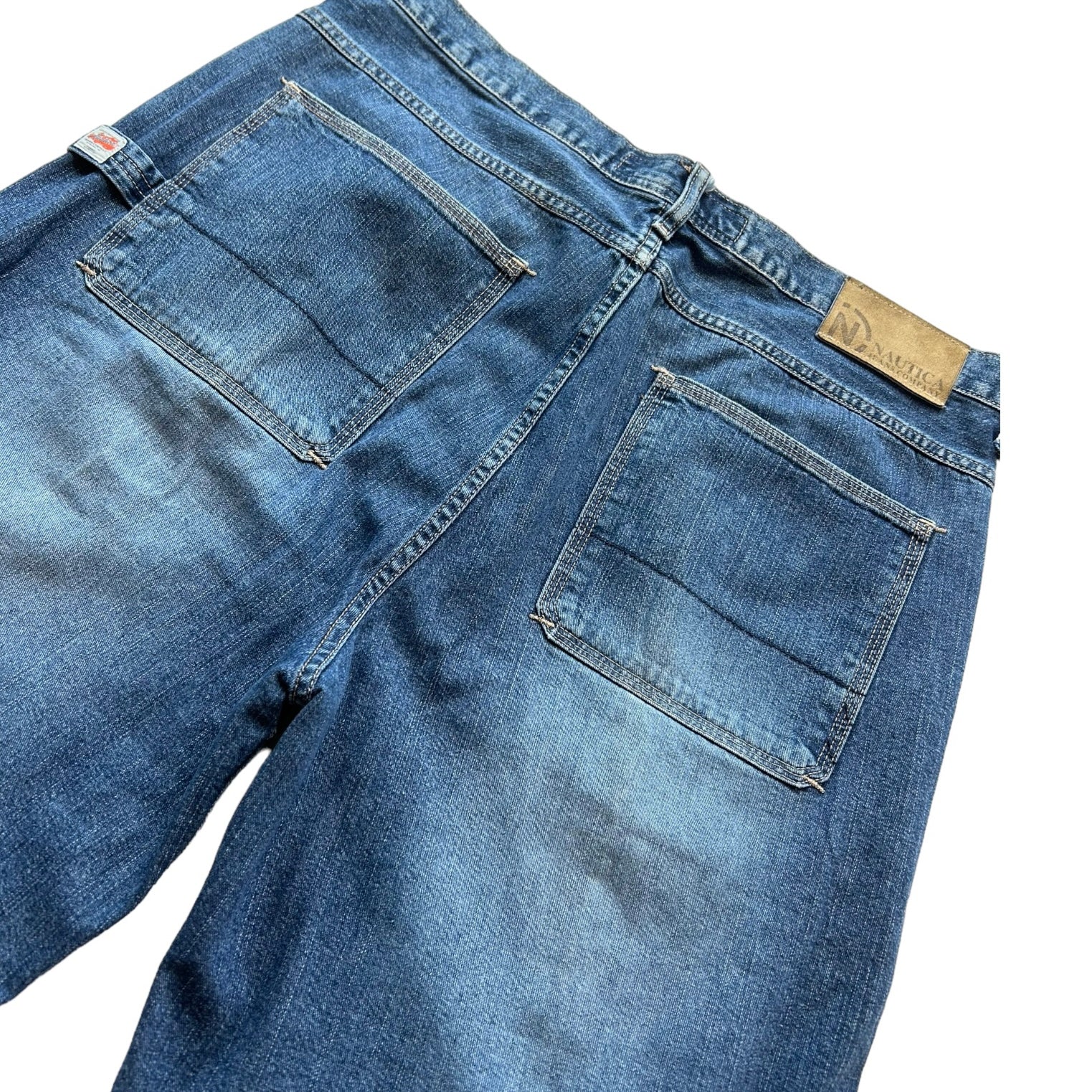 Y2k Nautica Dark Wash Jorts
