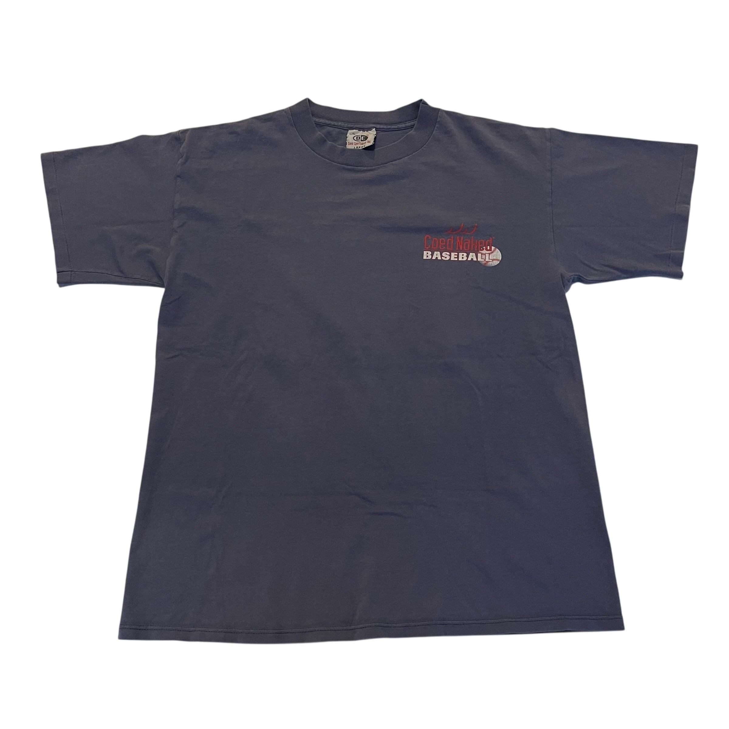 Vintage Co-Ed Naked Baseball T-Shirt