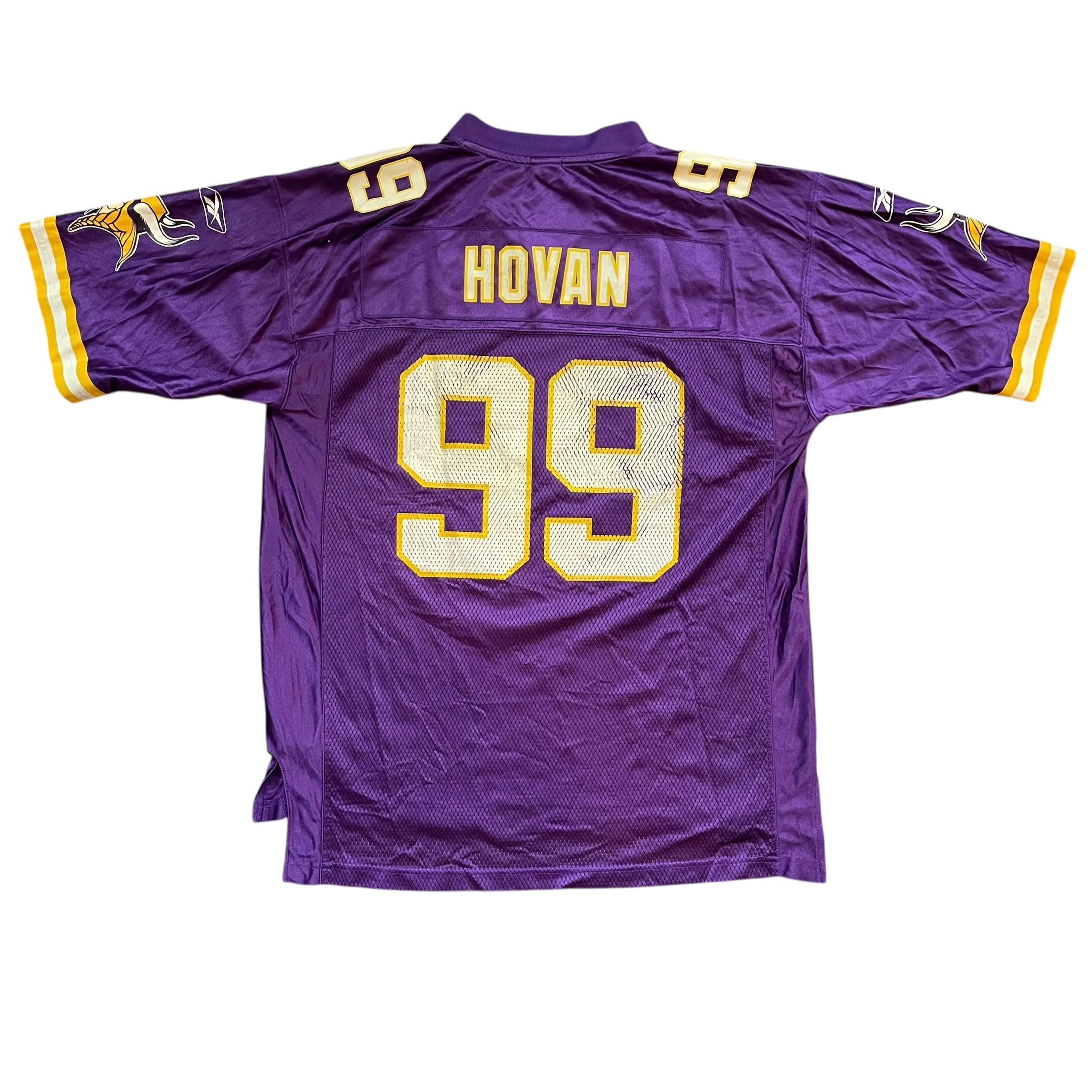 Vintage Chris Hovan Minnesota Vikings Jersey