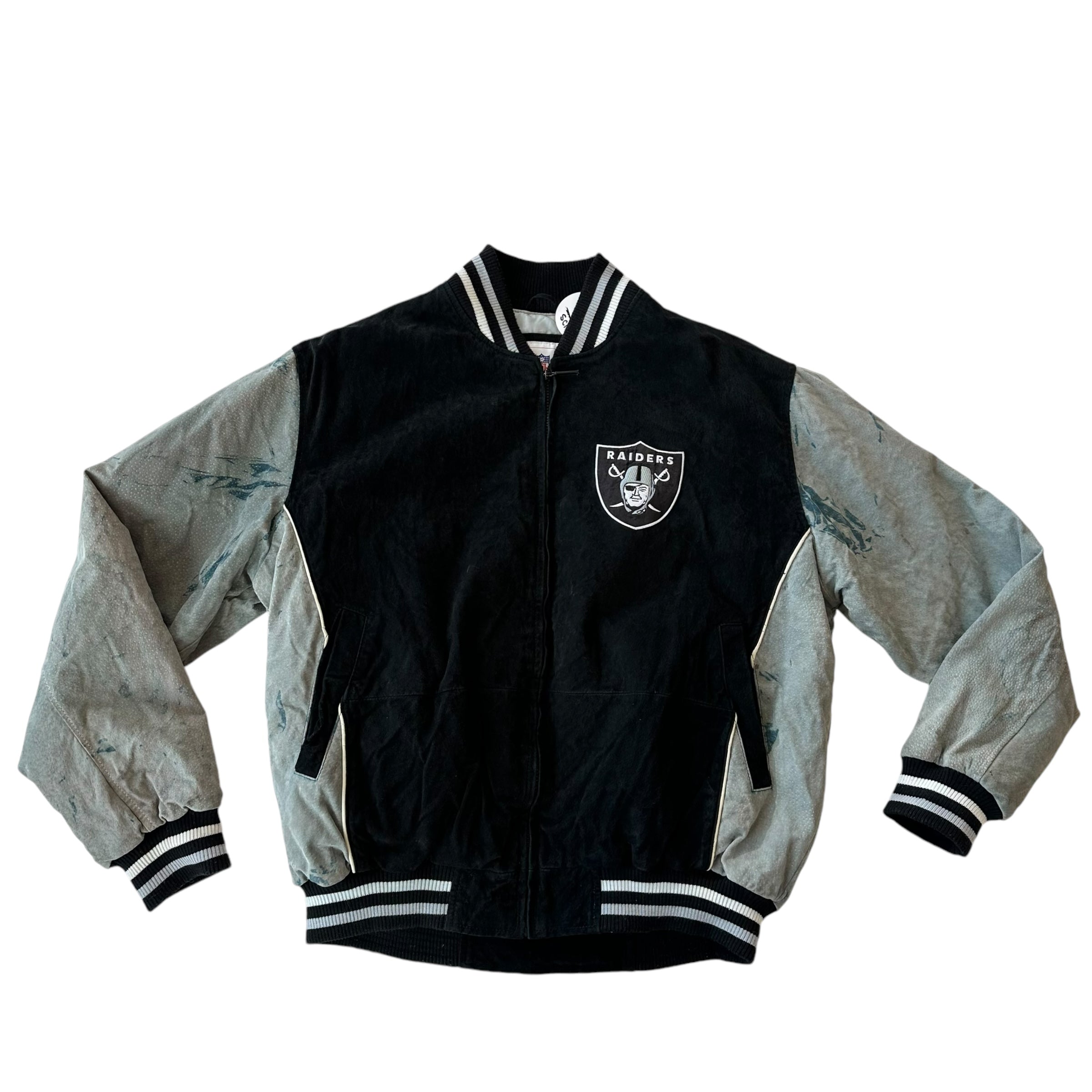 Vintage Oakland Raiders Bomber Jacket