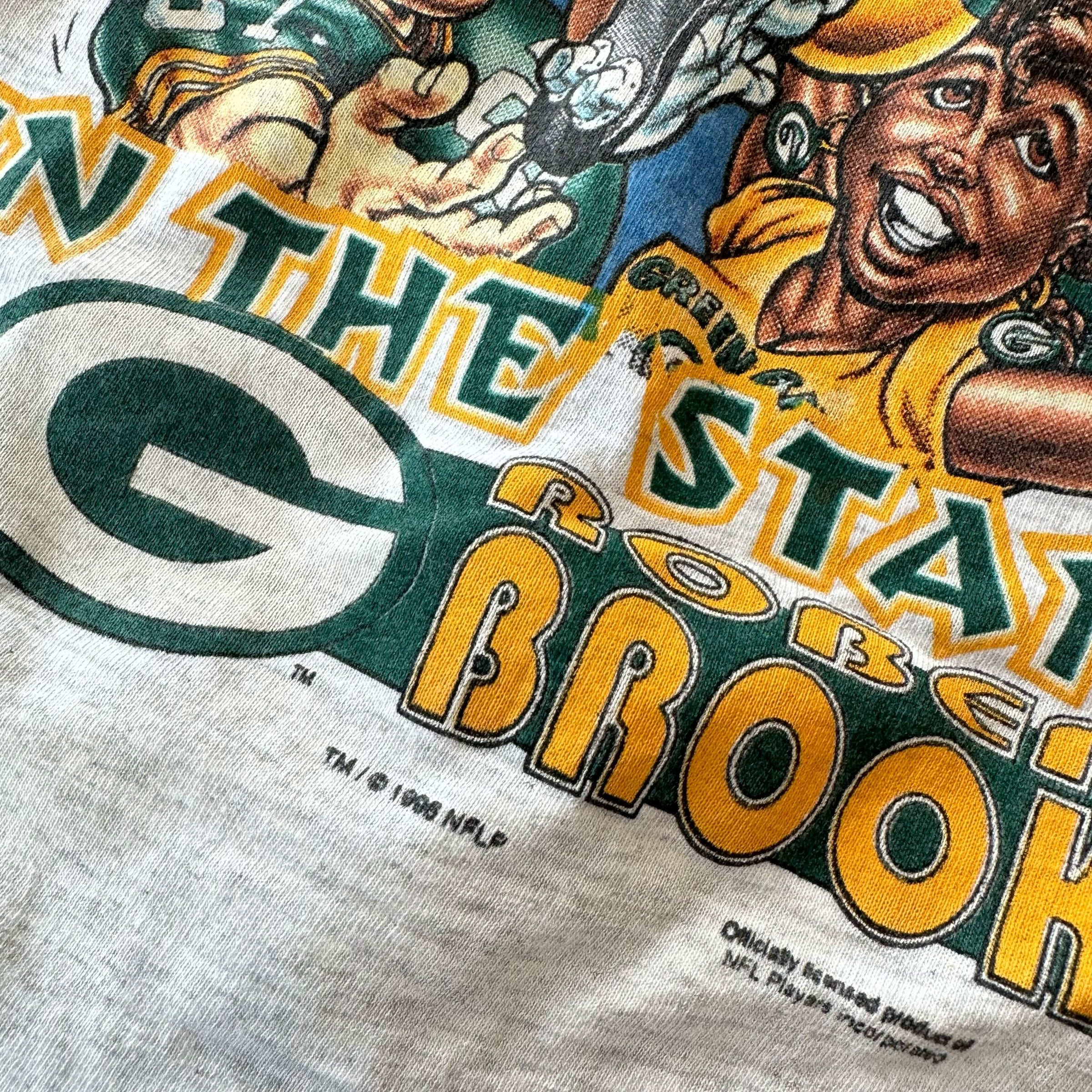 Vintage 1996 Green Bay Packers Robert Brooks T-Shirt