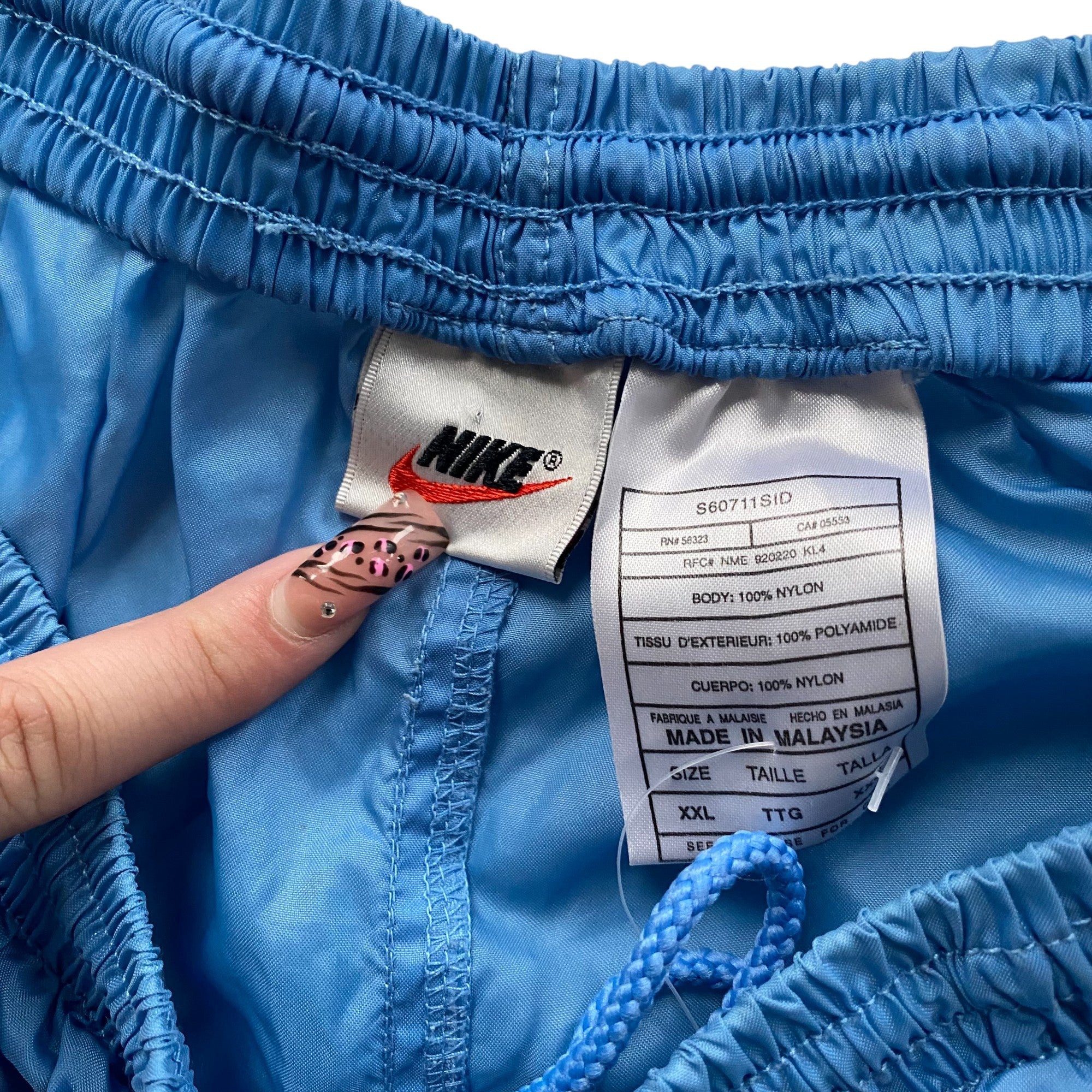 Vintage Nike Blue Track Pants