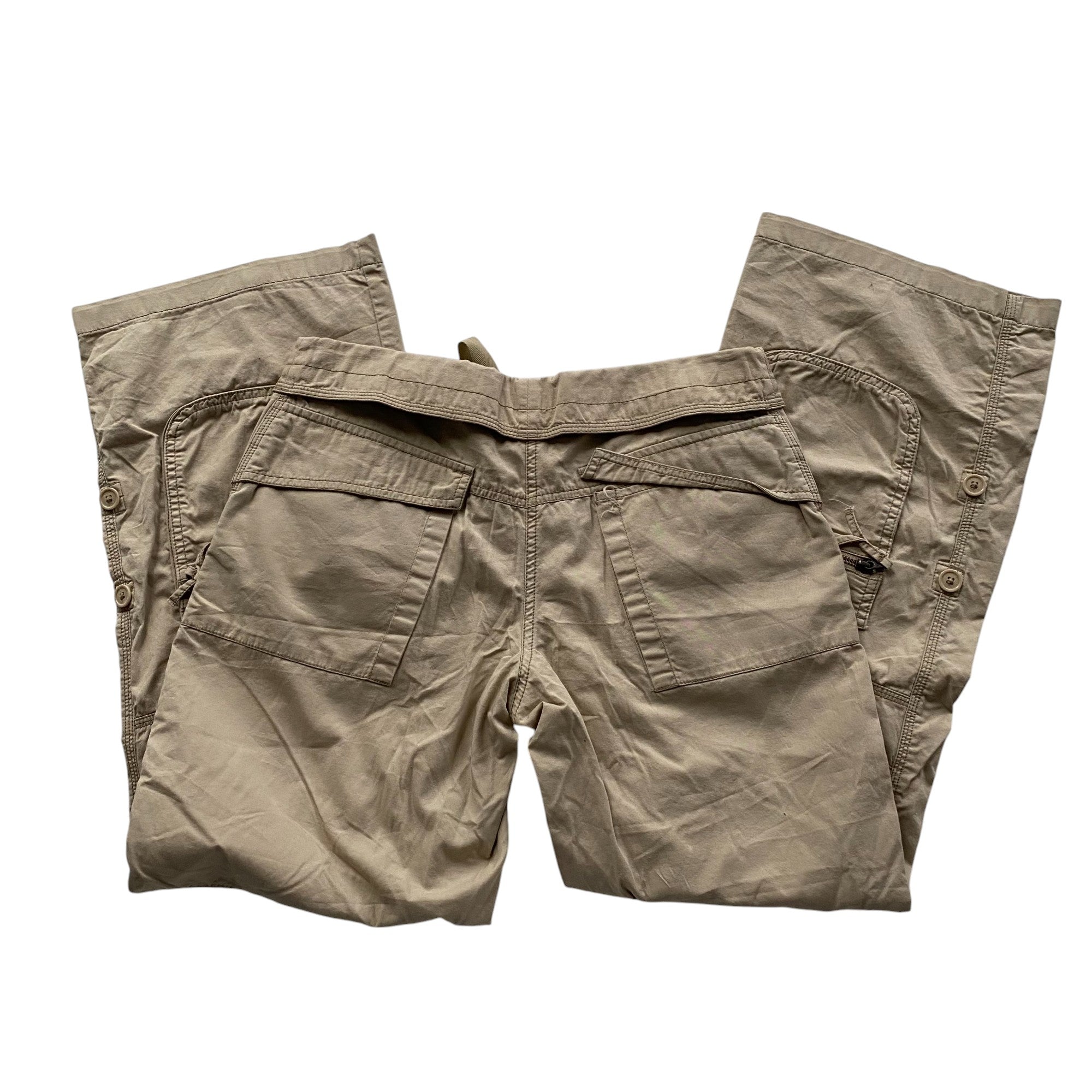 Y2k The Limited Tan Pocket Cargos
