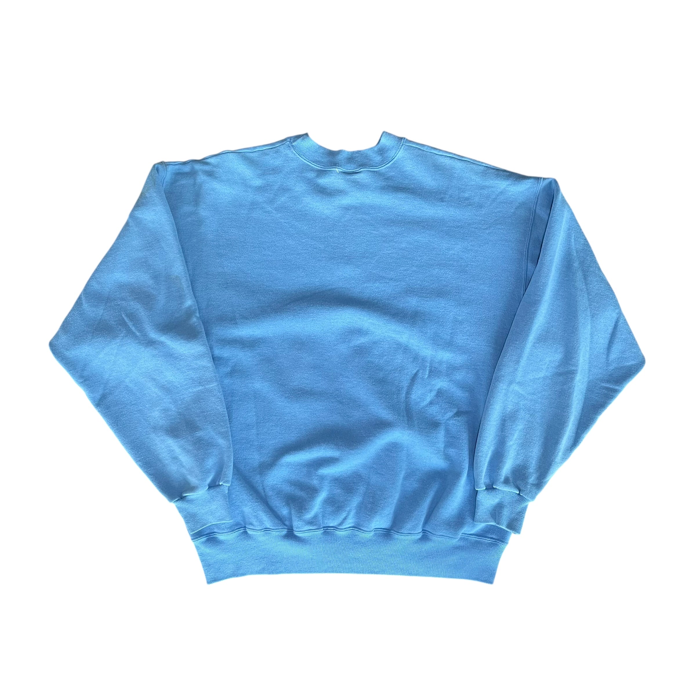 Vintage 1995 Houston Oilers Baby Blue Logo Crewneck