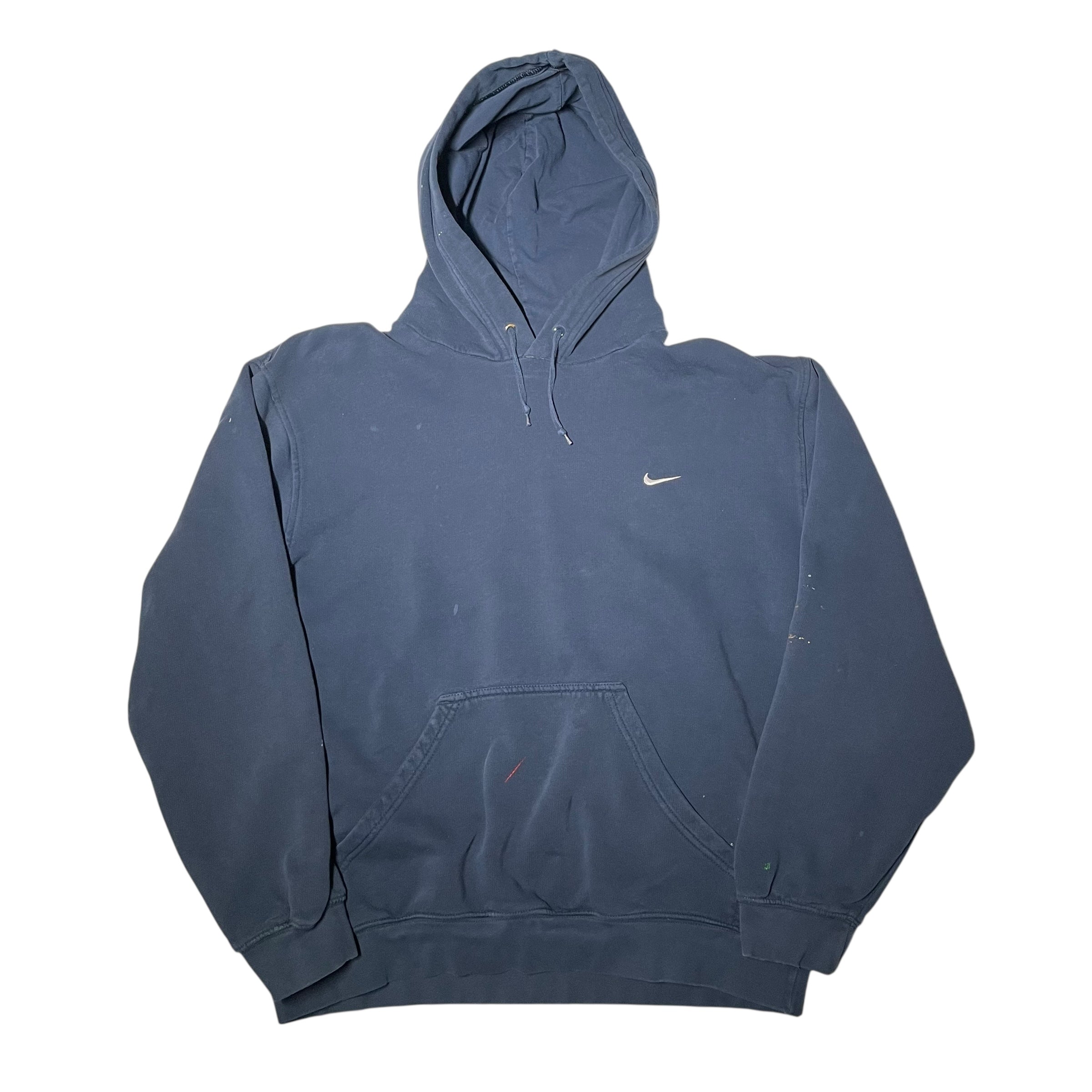 Y2K Distressed Nike Navy Hoodie