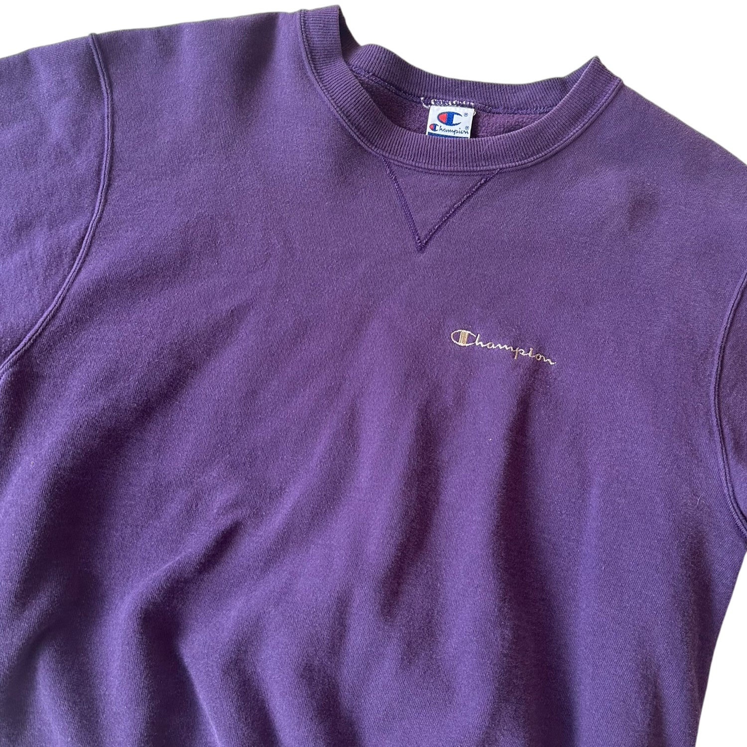 Vintage Champion Purple Crewneck