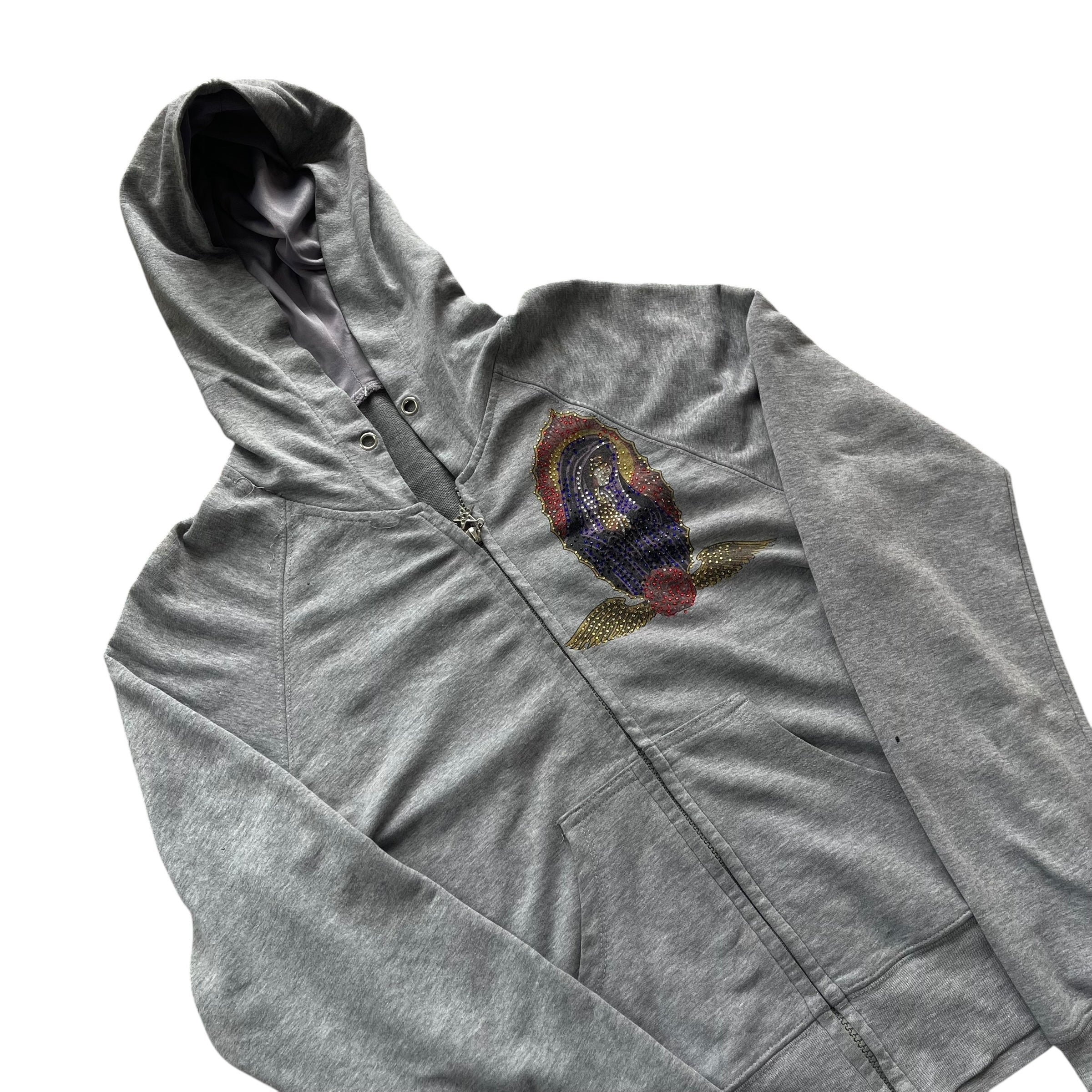 Y2K Our Lady Guadalupe Full-Zip Hoodie