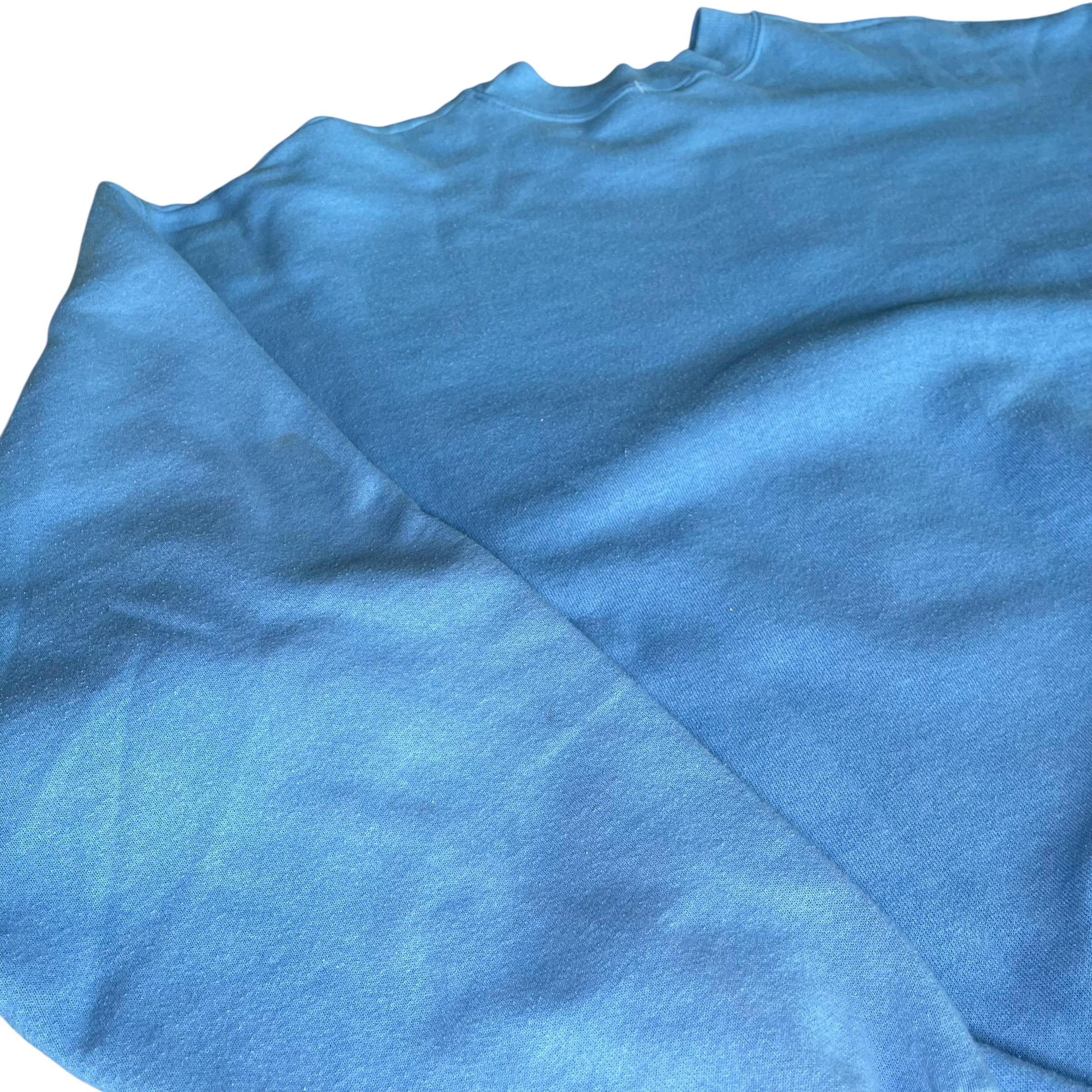 Vintage 1995 Houston Oilers Baby Blue Logo Crewneck