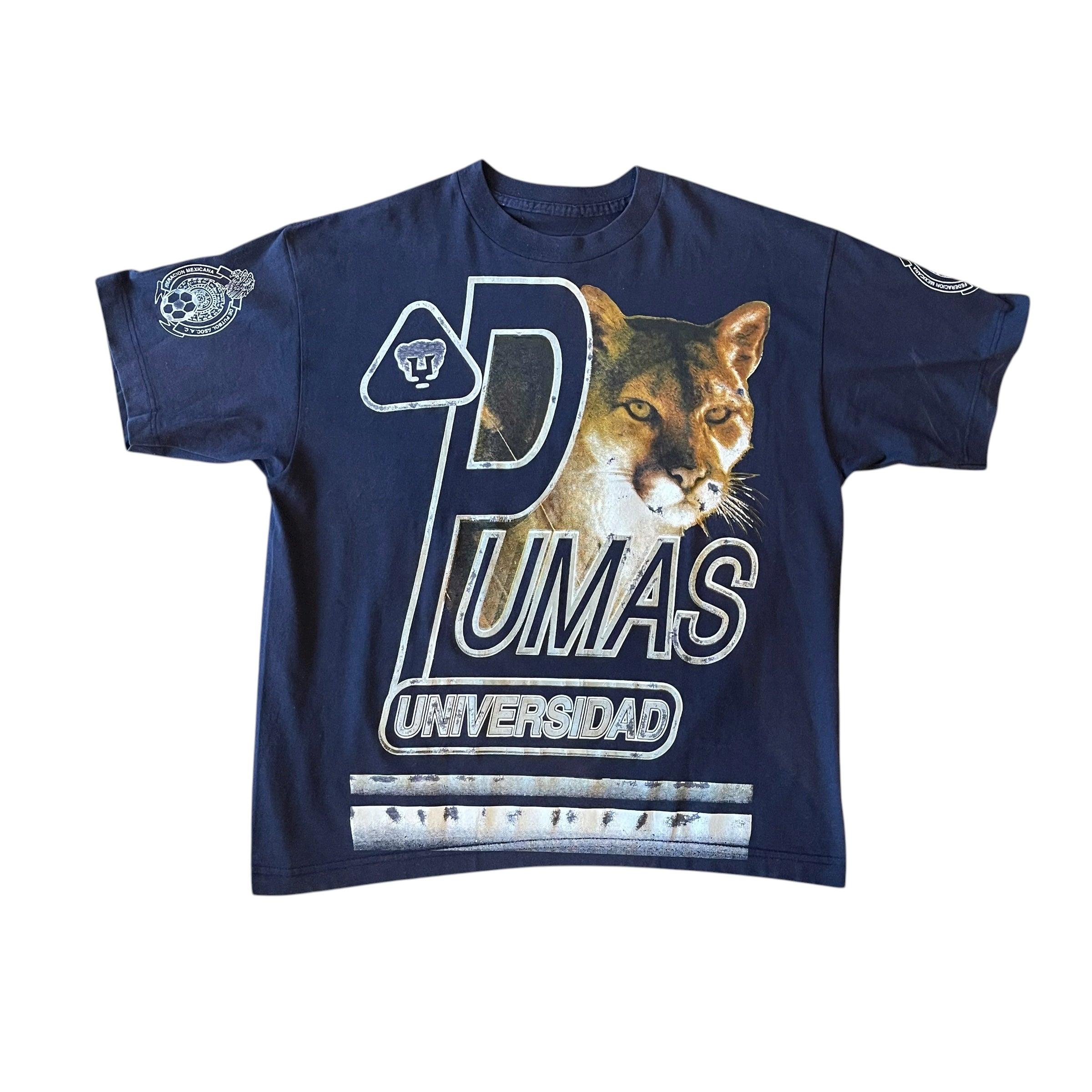 Vintage Pumas UNAM AOP Graphic T-Shirt