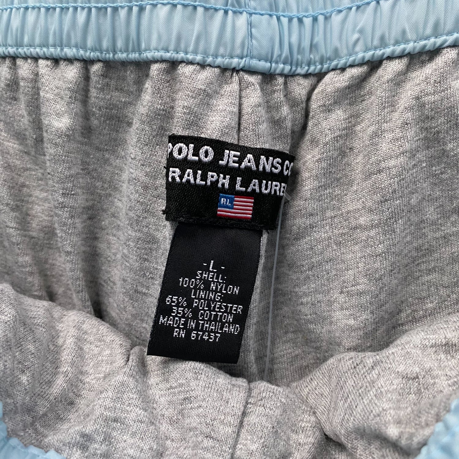 Y2k Polo Jeans Lined Tear Away Track Pants