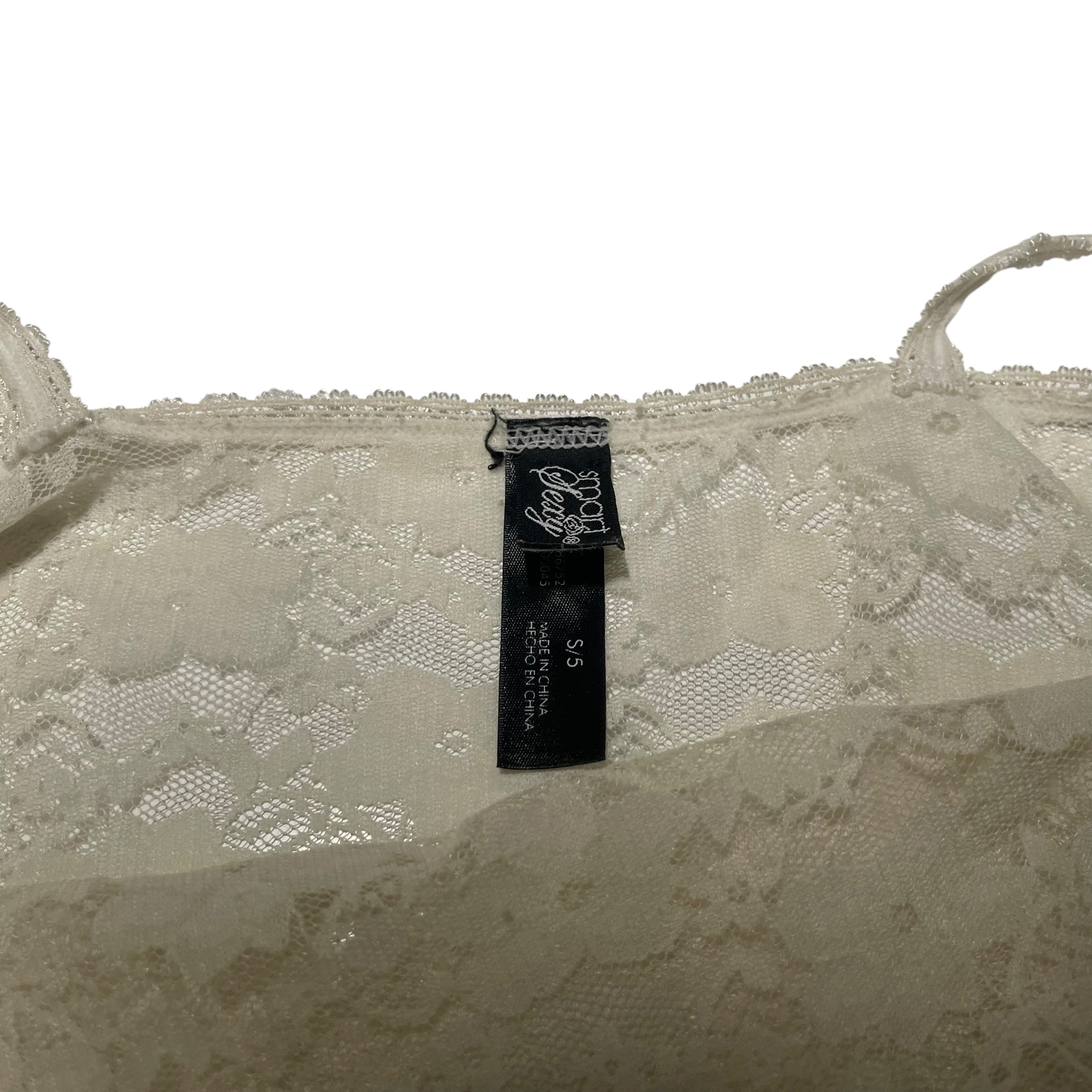 Y2K Smart & Sexy Lace Camisole