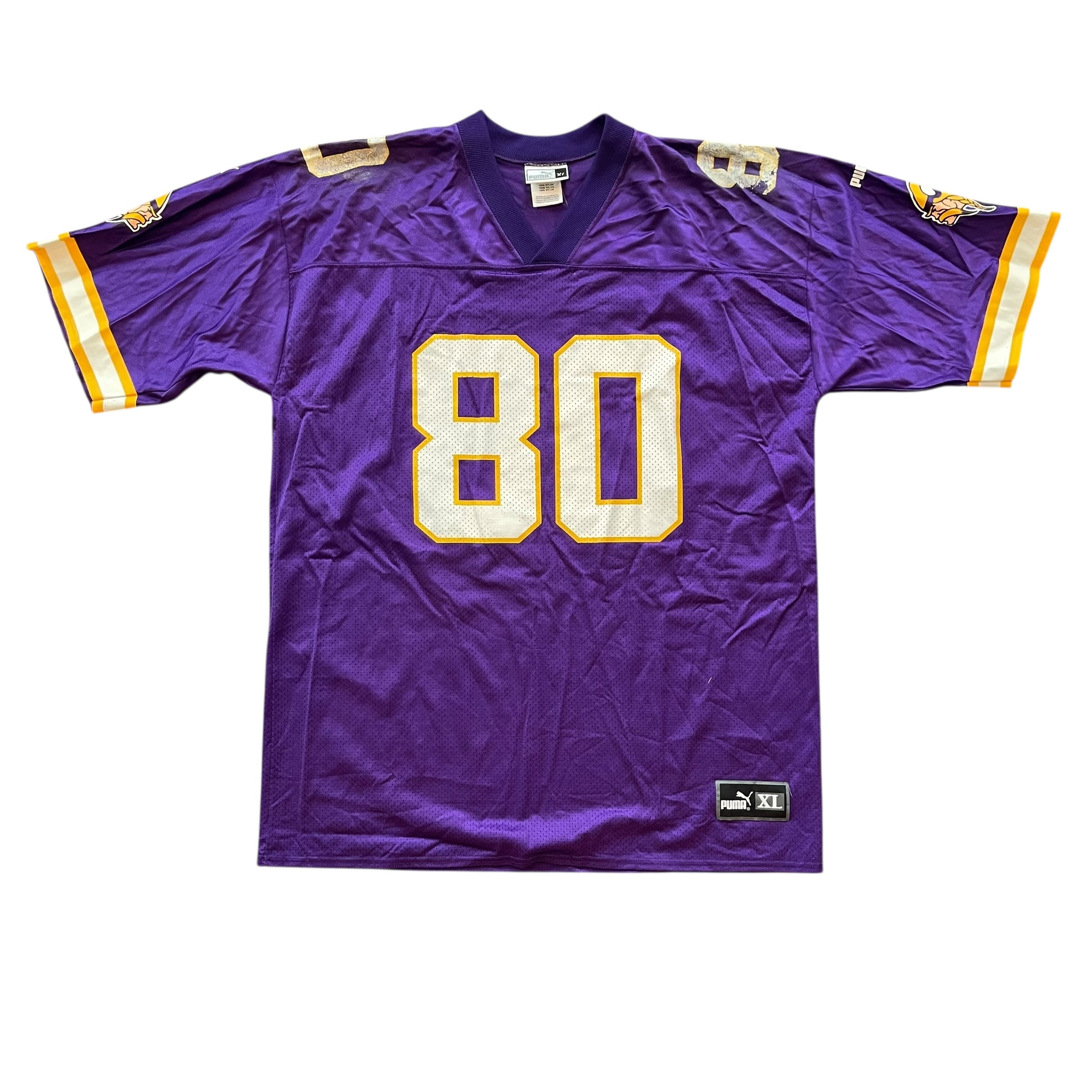 Vintage Cris Carter Minnesota Vikings Puma Jersey