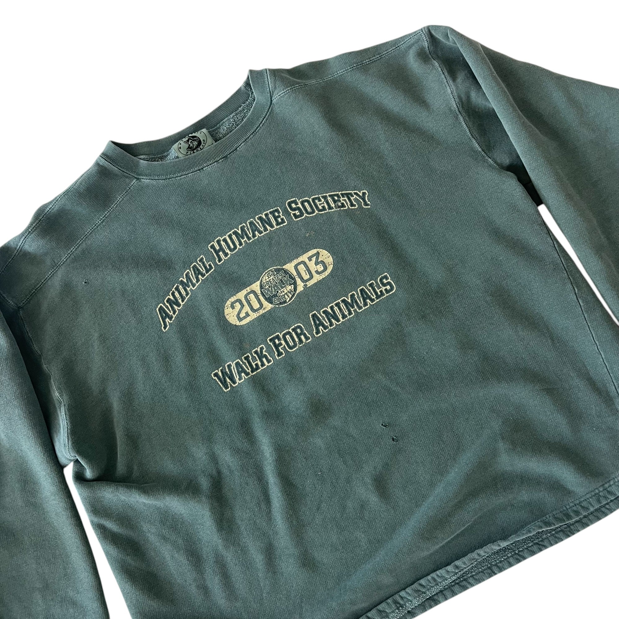 Vintage Animal Humane Society Logo Crewneck