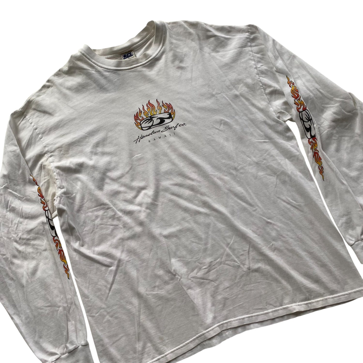 Vintage Honolua Surf Co. Flame Detail Long Sleeve