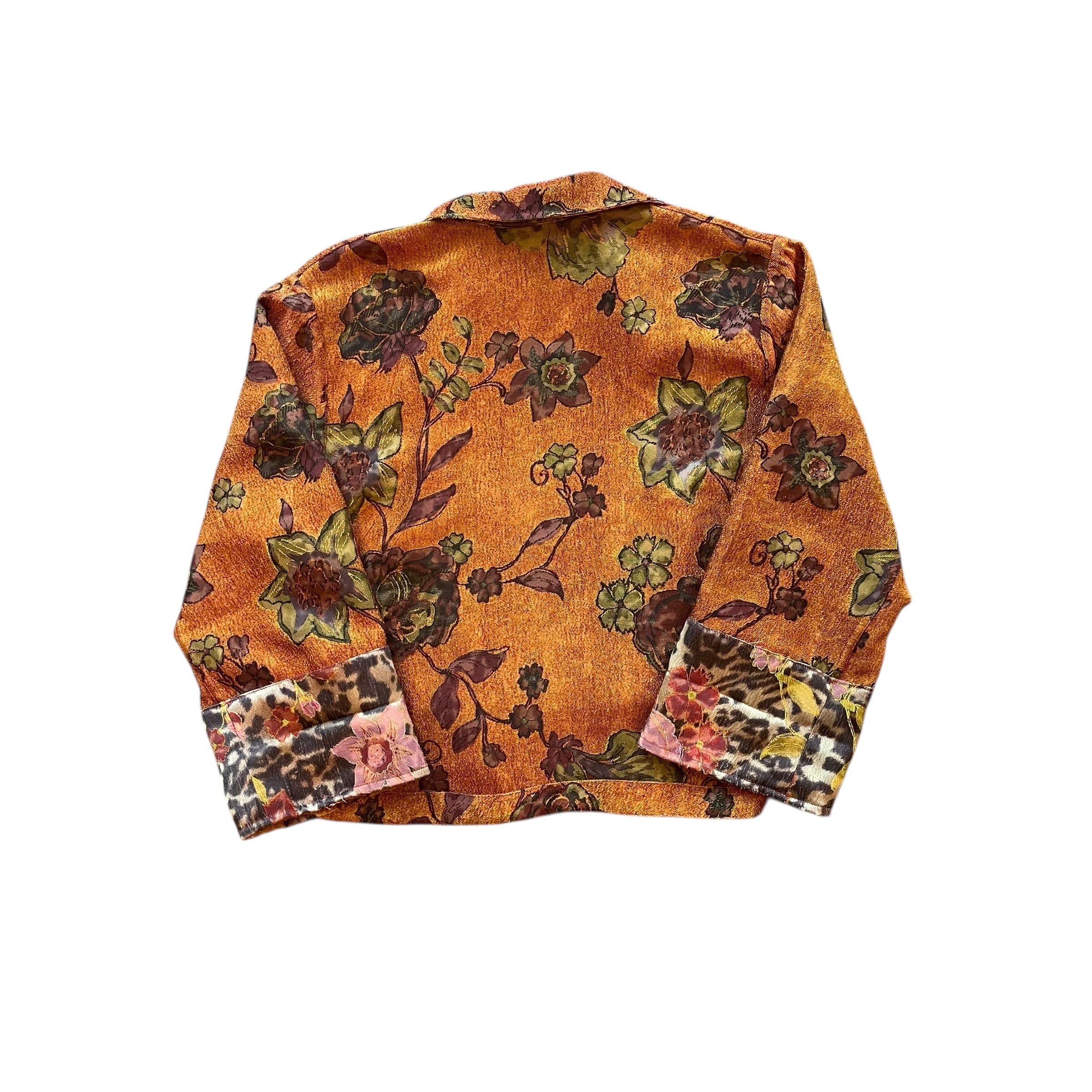 Vintage Reversable Floral Tapestry Jacket
