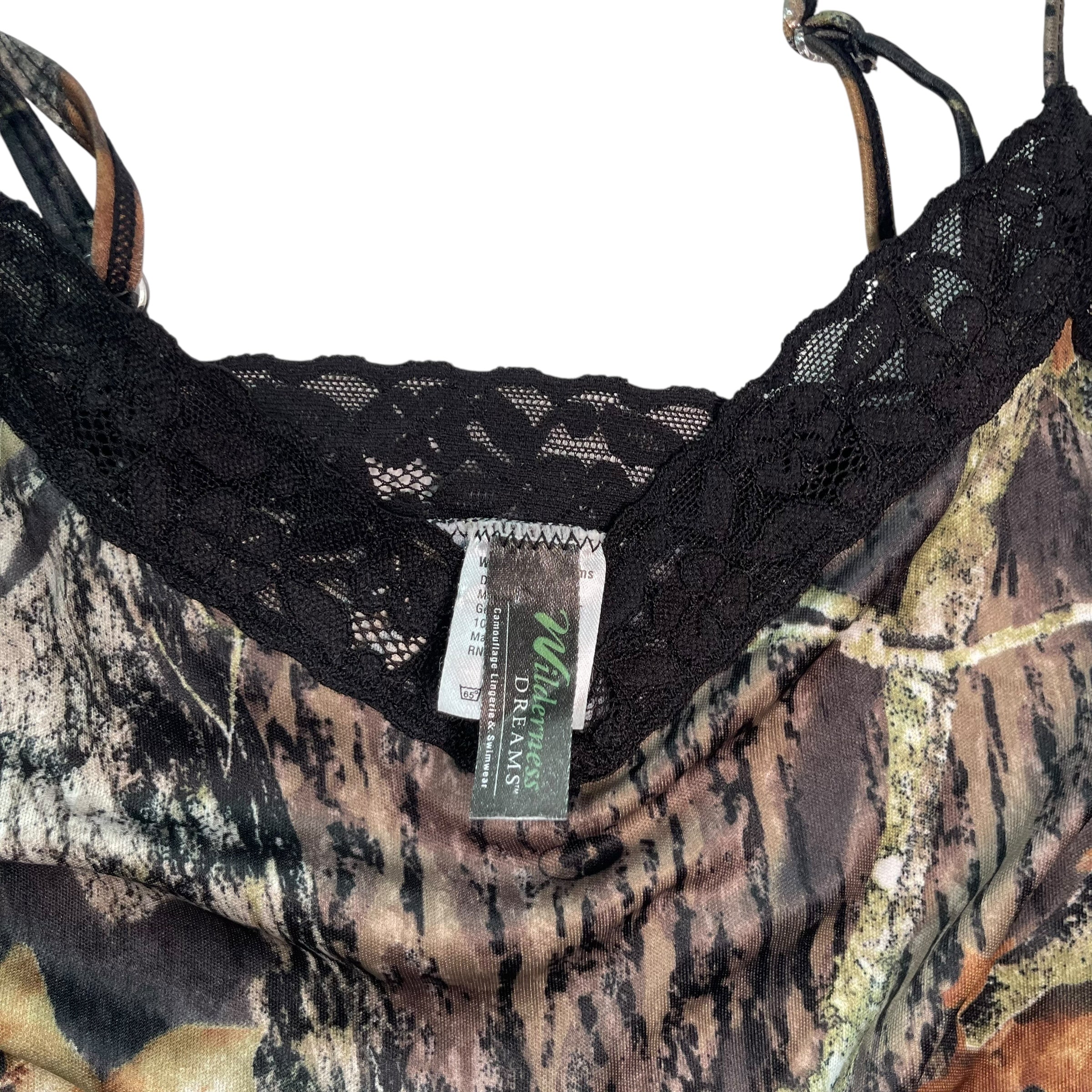 Vintage Wilderness Dreams Camo Lacey Cami
