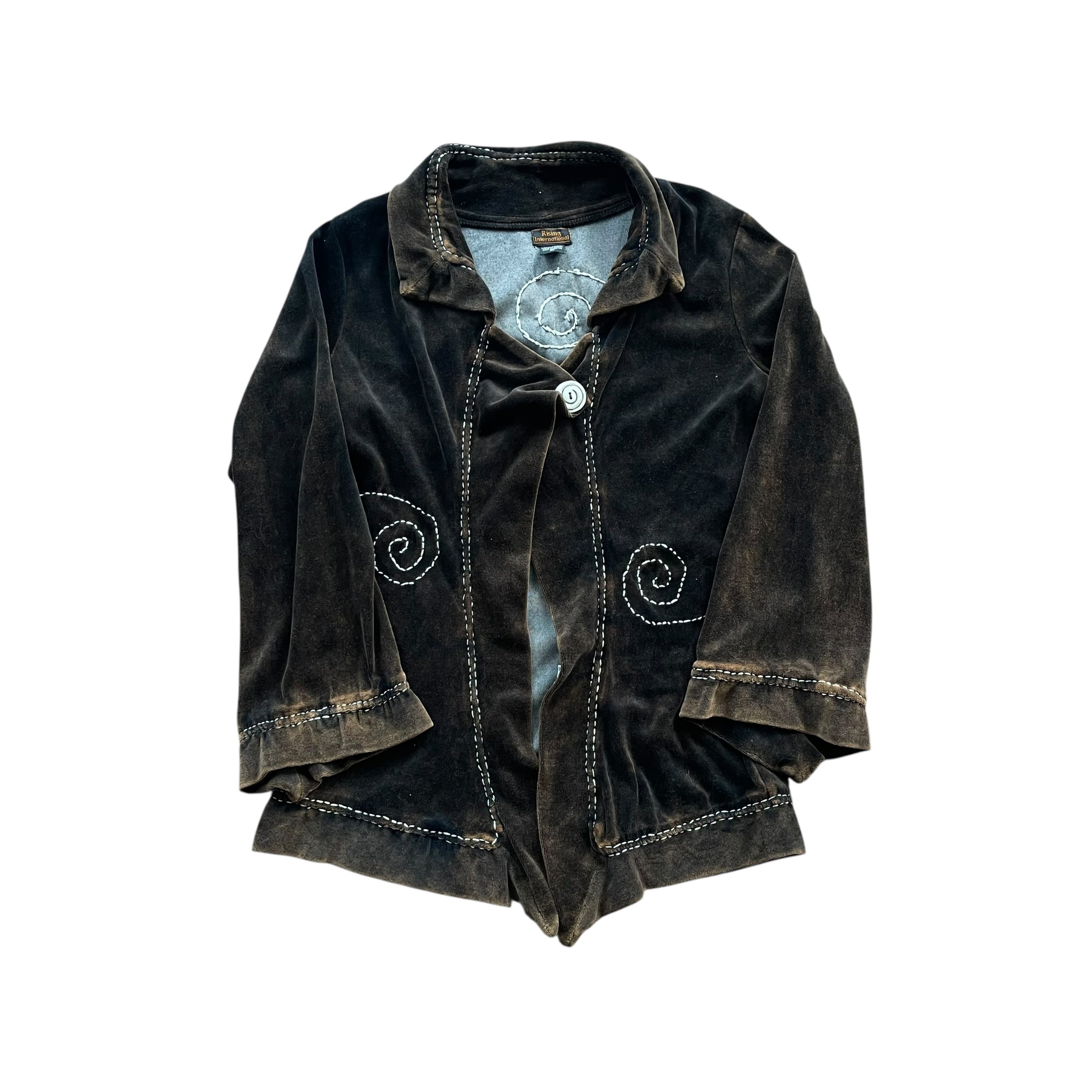 Y2K Rising International Boho Stich Coat