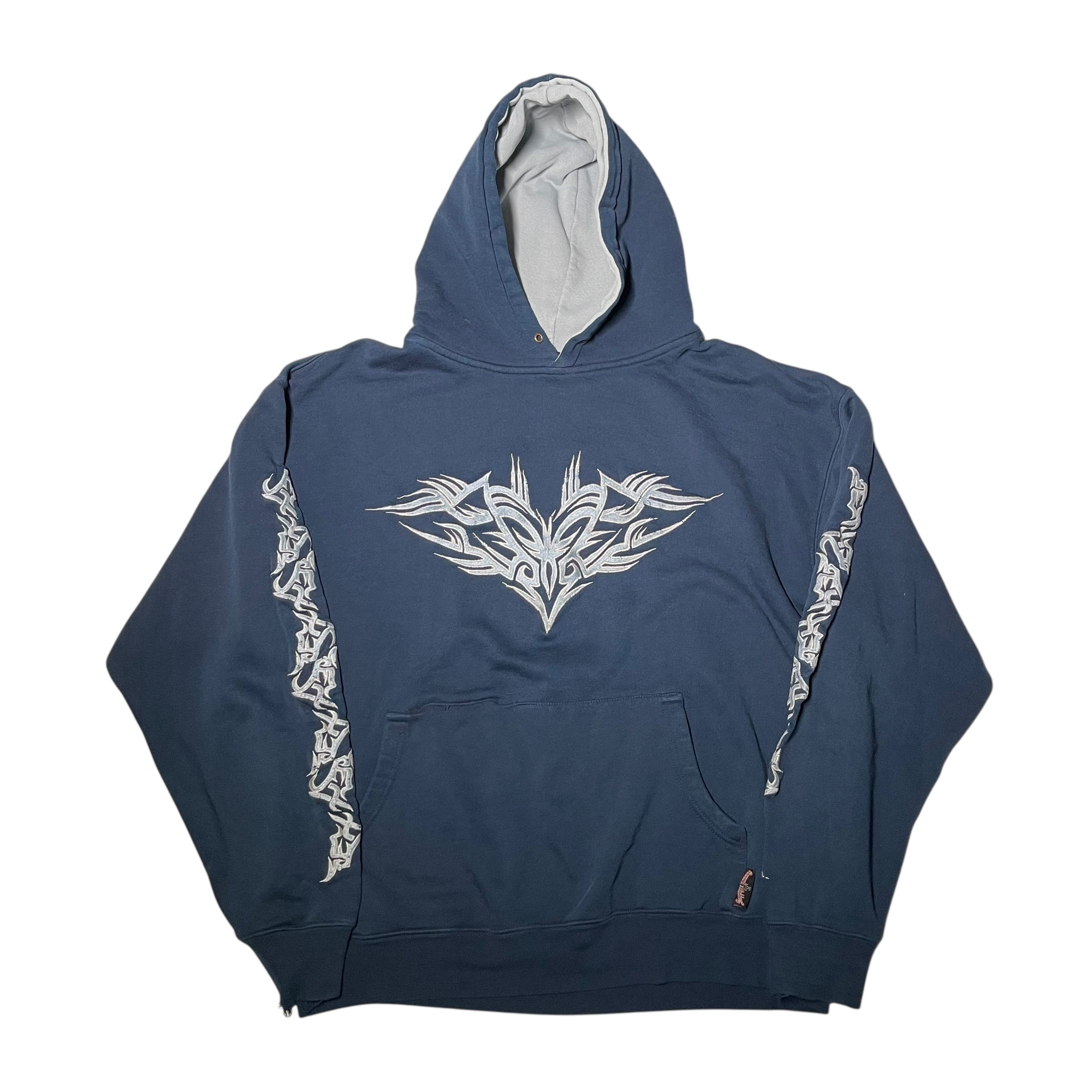 Vintage Y2K Sapphire Lounge Navy Hoodie
