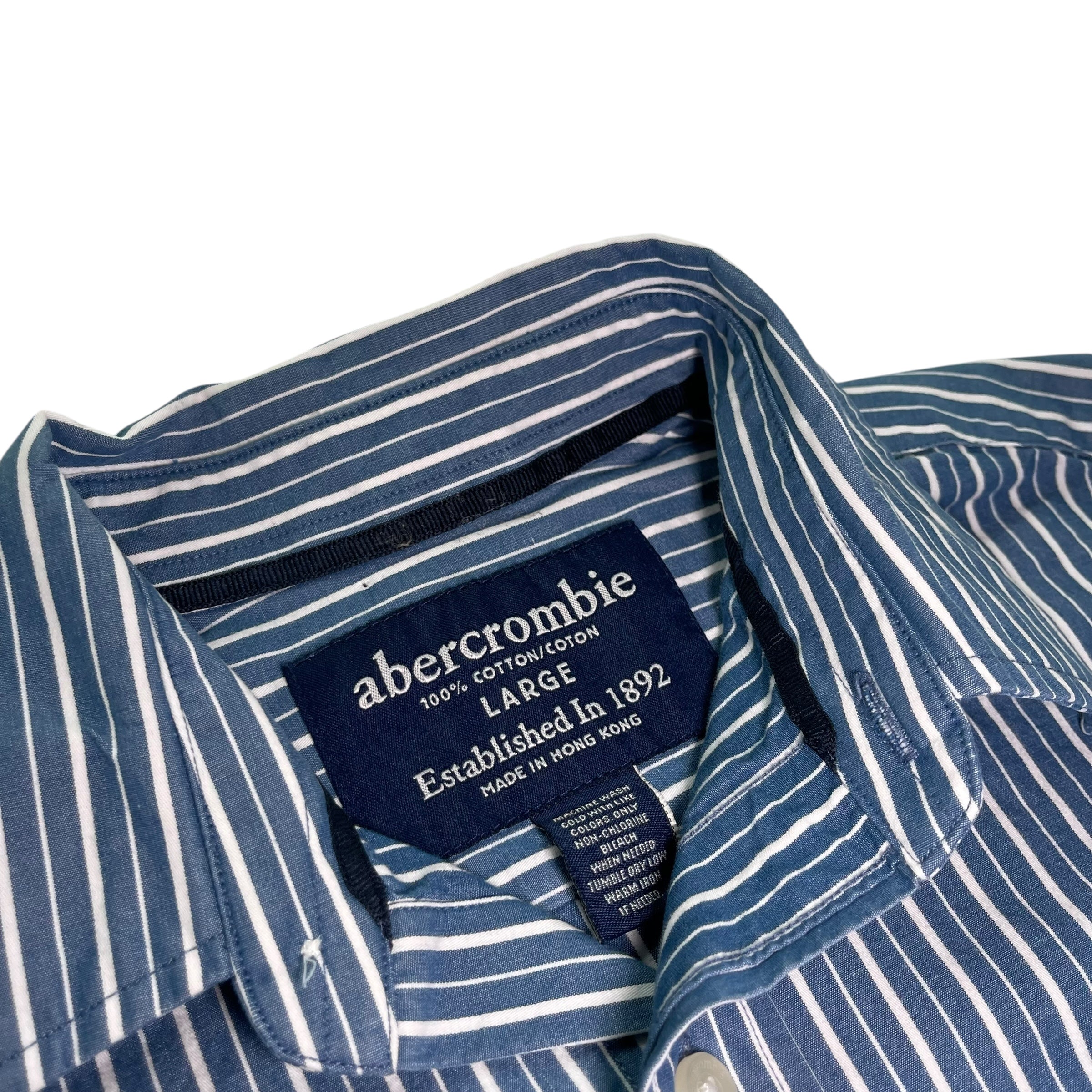 Vintage Abercrombie & Fitch Striped Button-Up Shirt