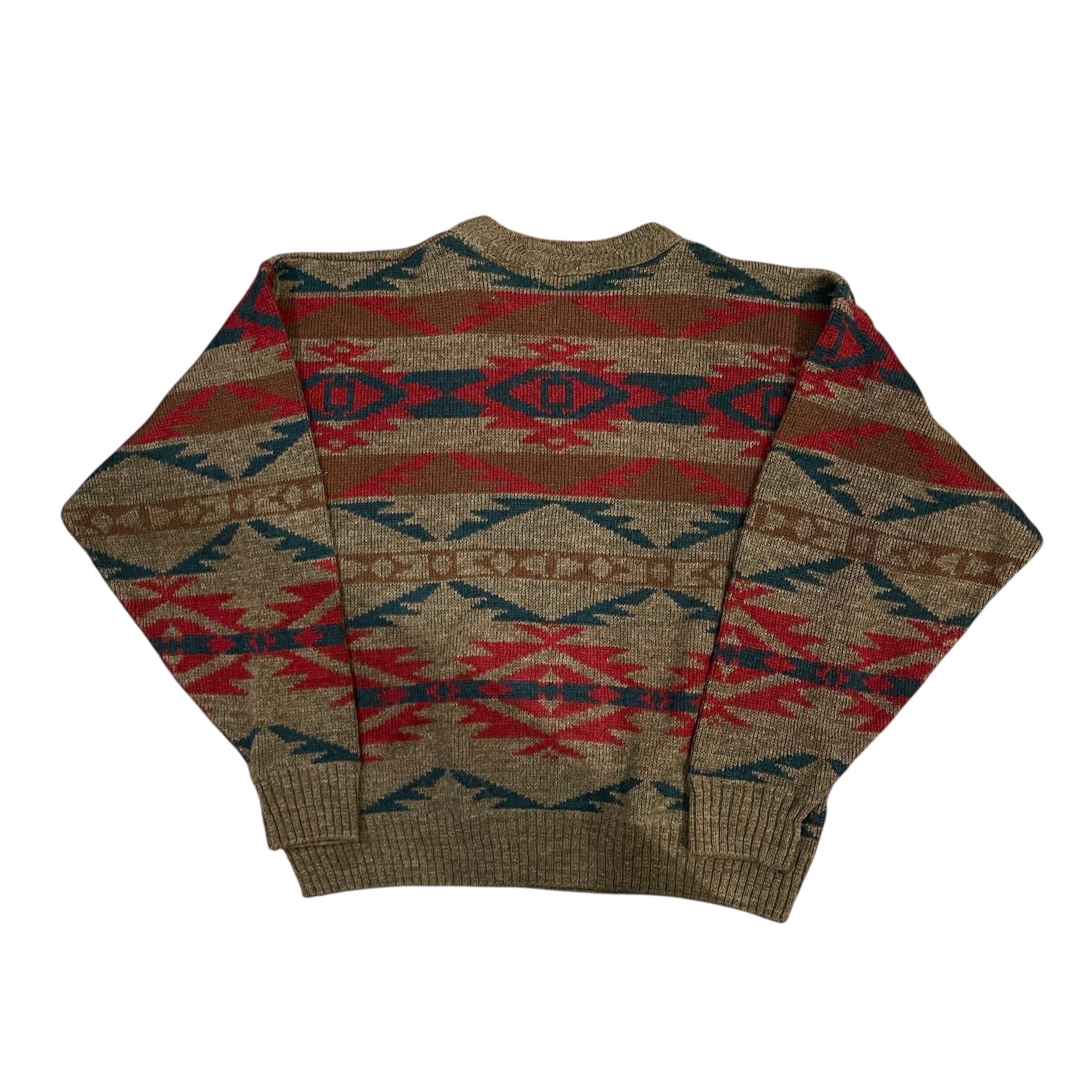Vintage Knight Bridge Wool Knit Sweatshirt