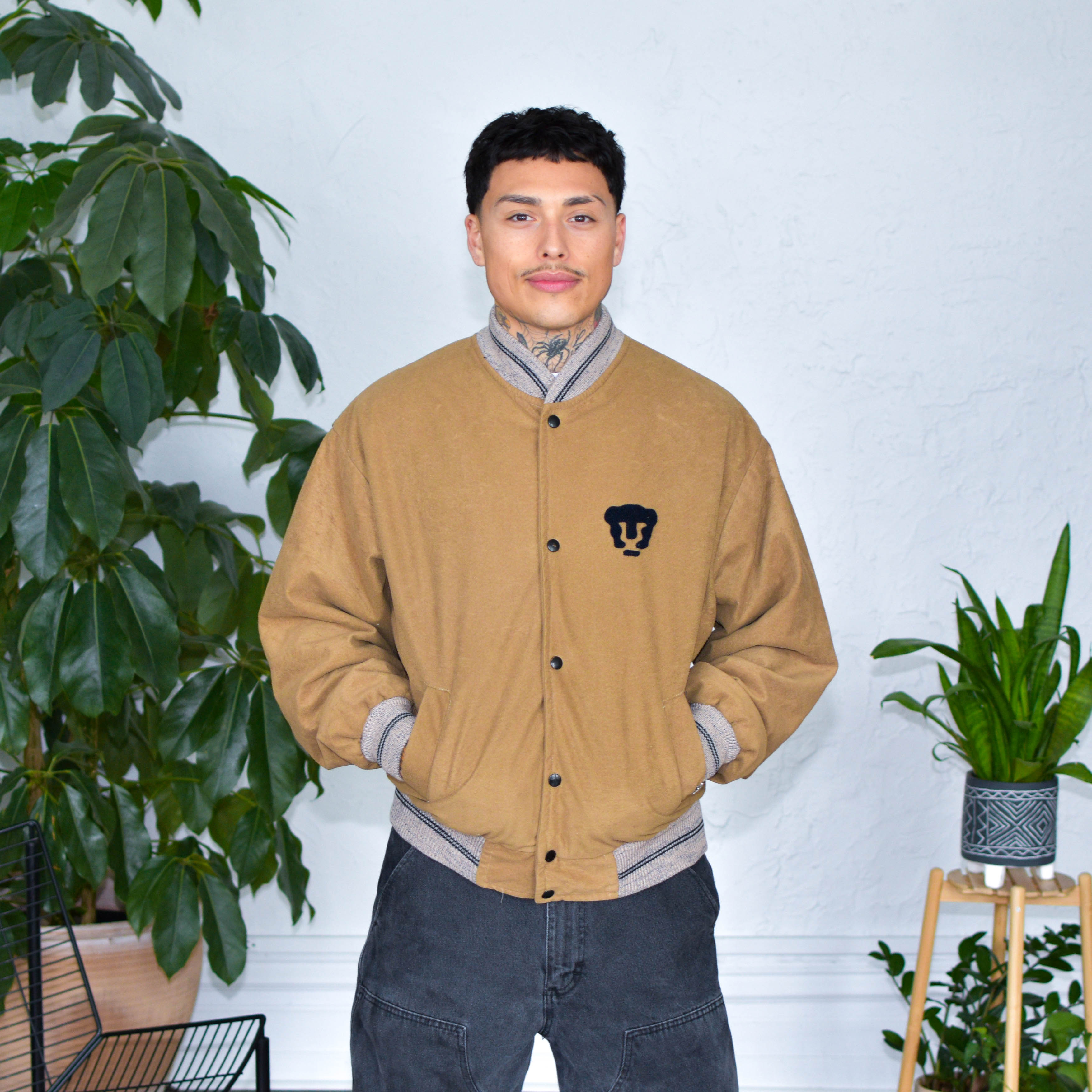 Vintage Pumas UNAM Varsity Jacket