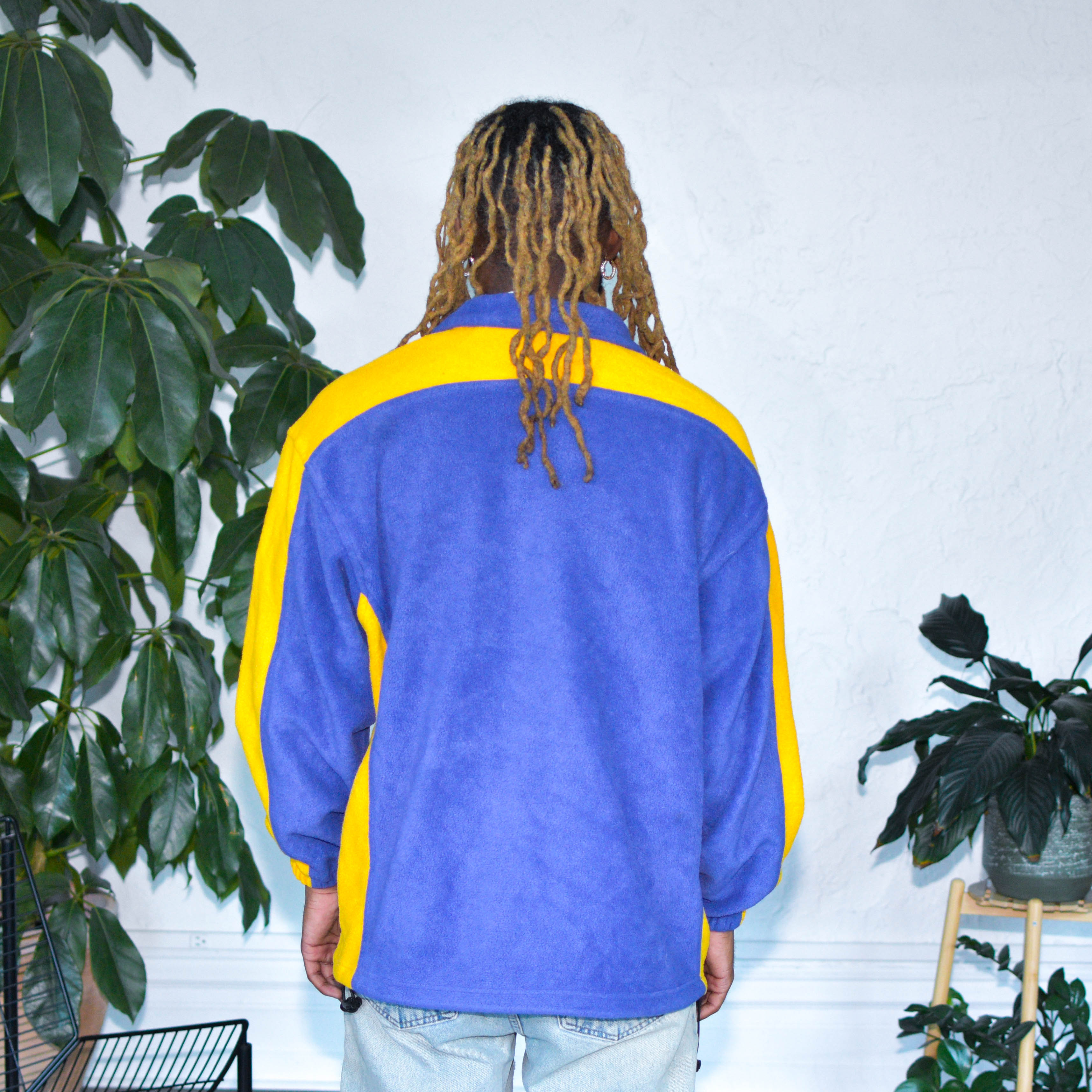 Vintage 2000s Minnesota Vikings Zip-Up Fleece