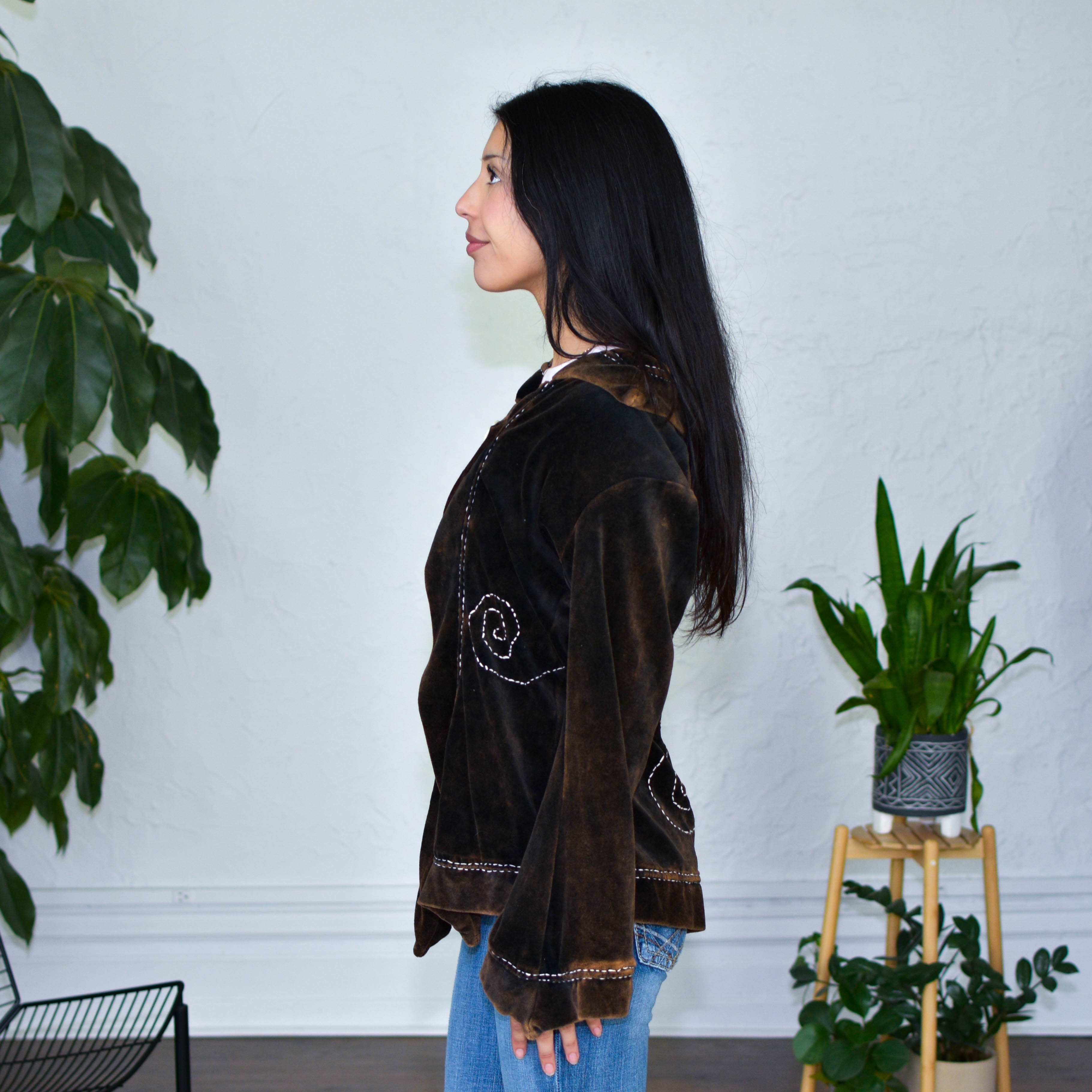 Y2K Rising International Boho Stich Coat