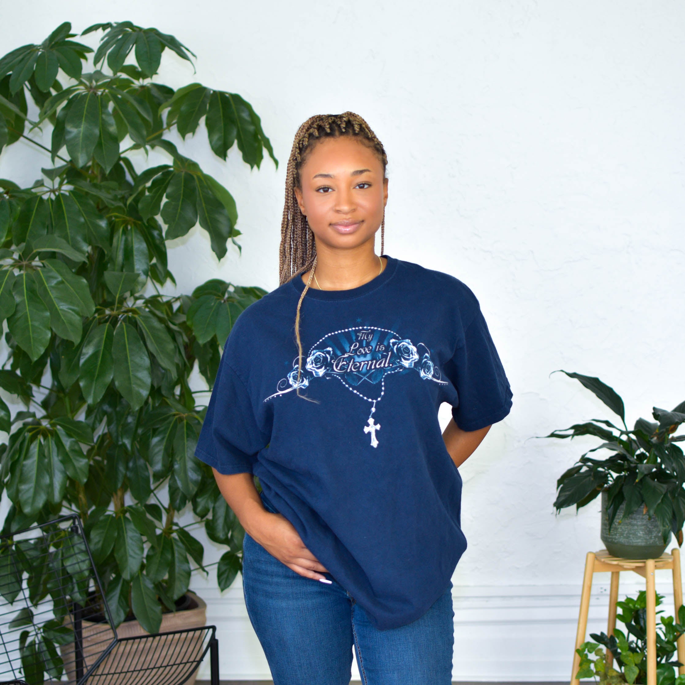 Y2k Virgen de Guadalupe Graphic T-Shirt