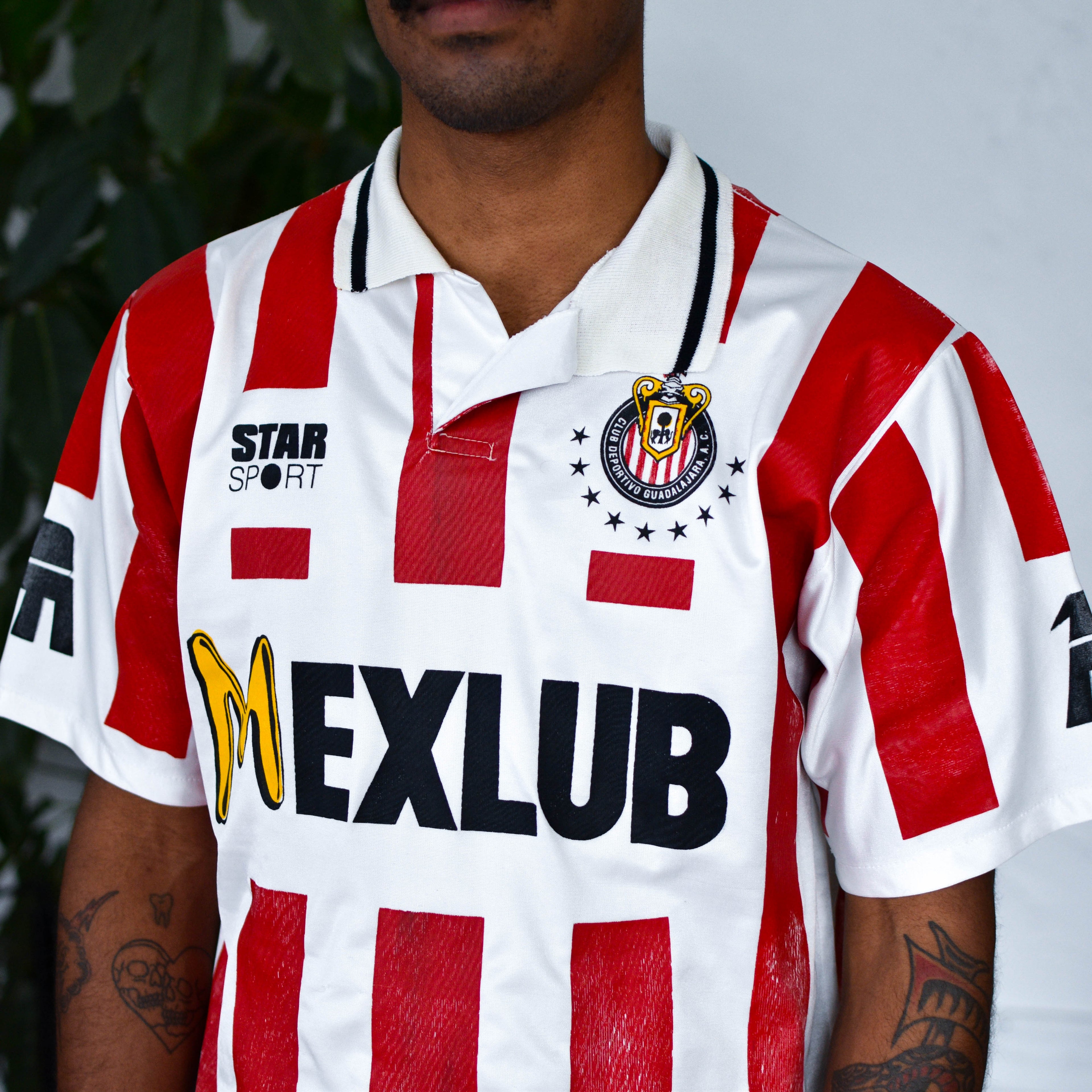 Vintage 1997-98 Chivas de Guadalajara Ramon Ramirez Replica Jersey