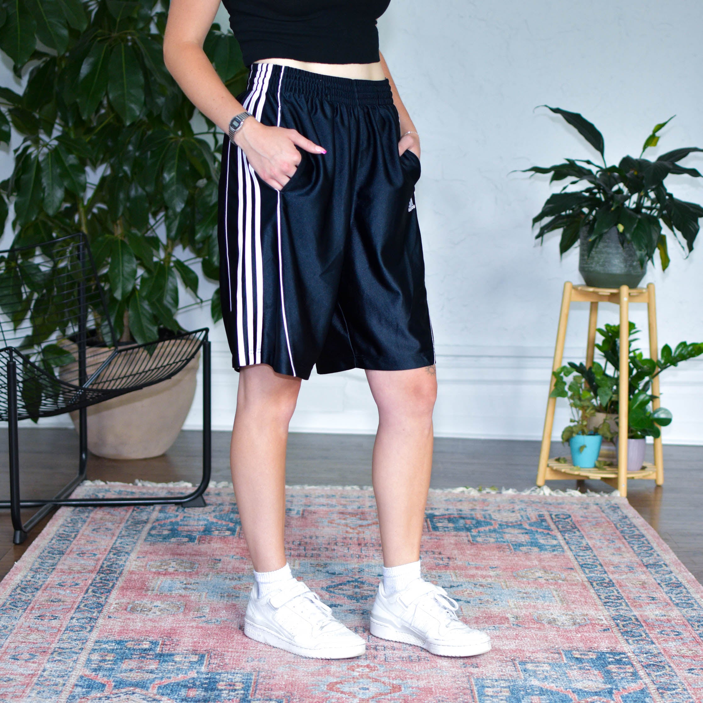 Vintage Adidas Basketball Style Shorts